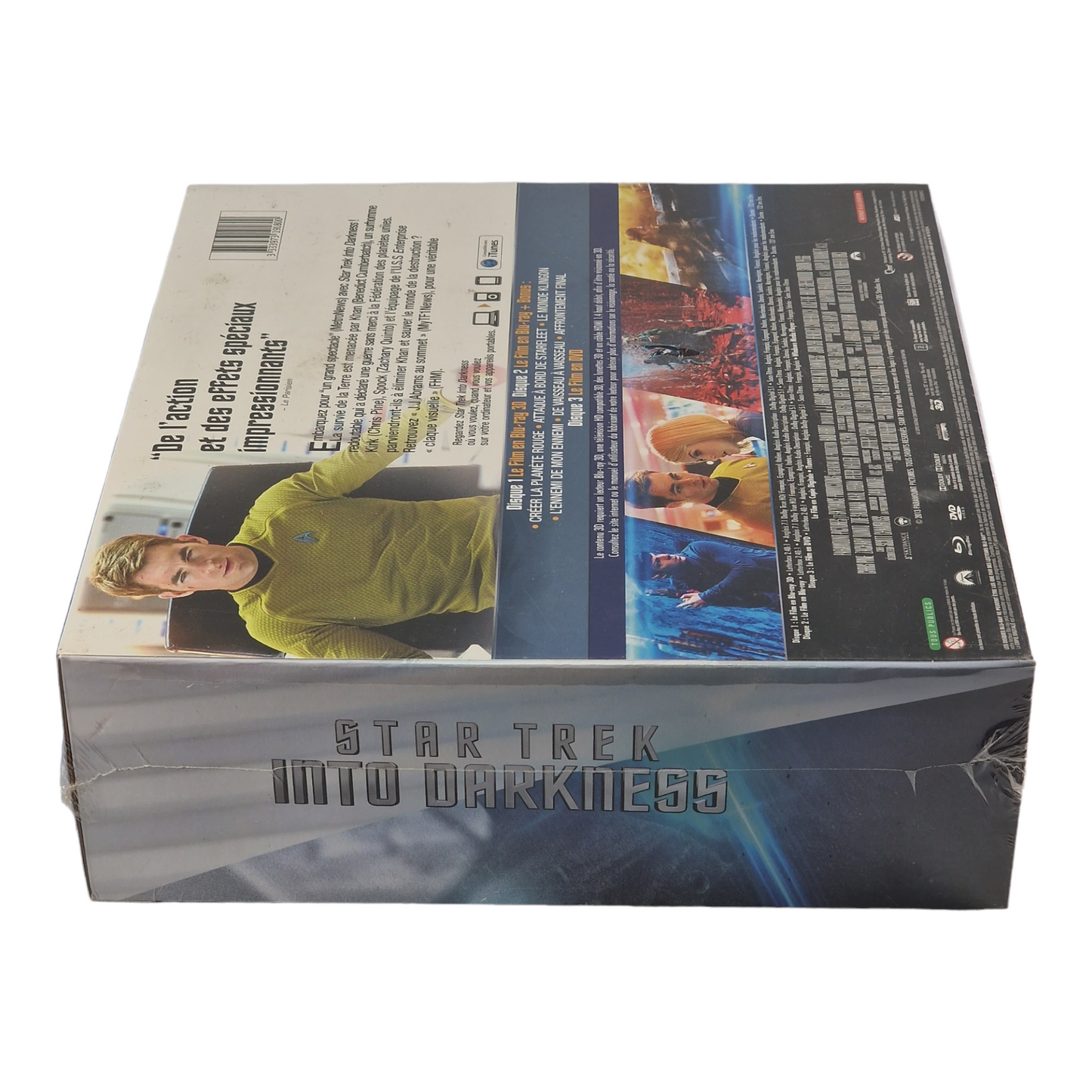 Star Trek Into Darkness 3D Blu-ray SteelBook Coffret + Phaser  Édition Limitée 2013