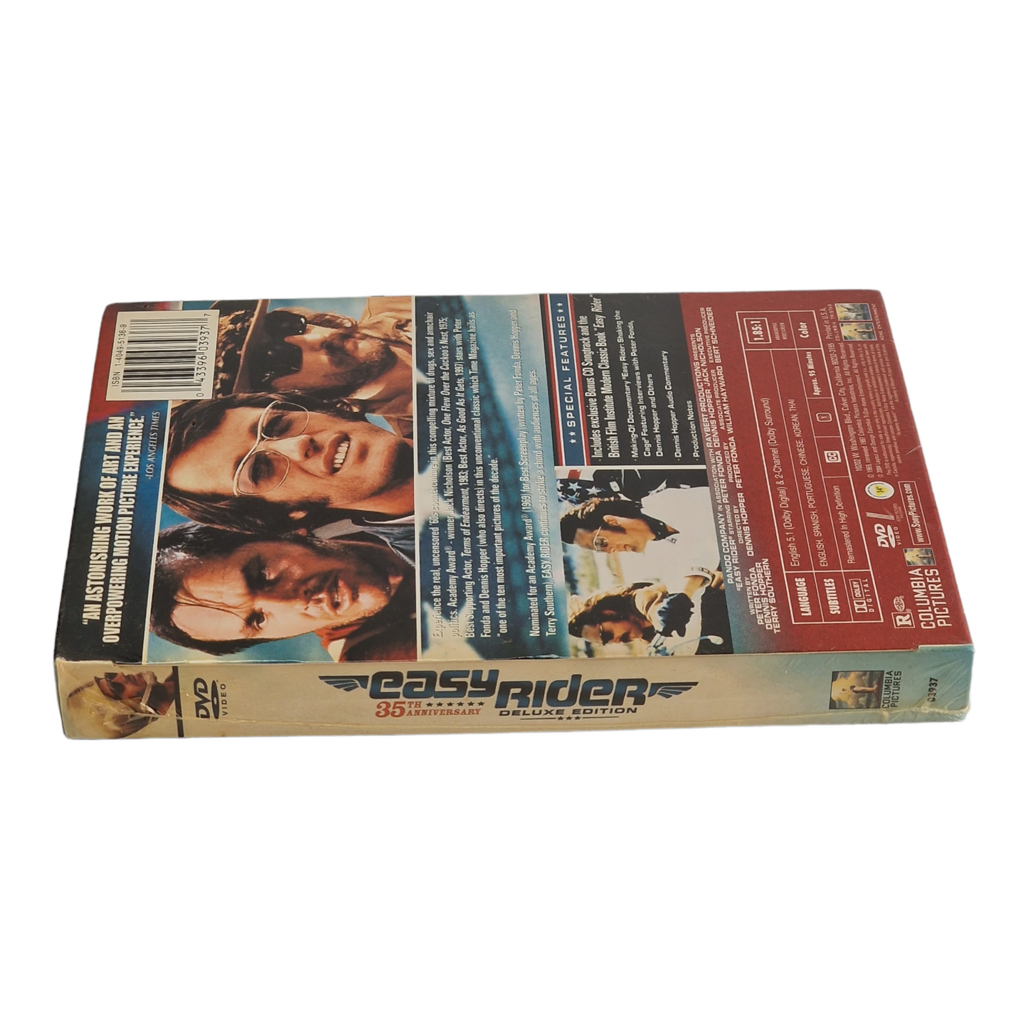 Easy Rider DVD Édition de luxe du 35e anniversaire Region 1 VO