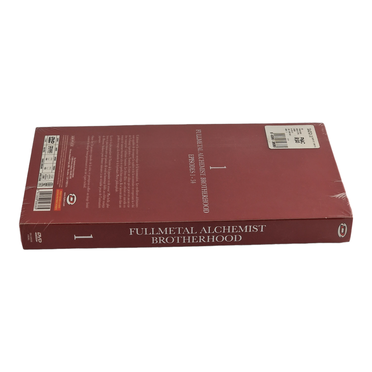 Fullmetal Alchemist Brotherhood -Coffret 9 DVD - Partie 1 - Edt Ltd Box Rouge 2