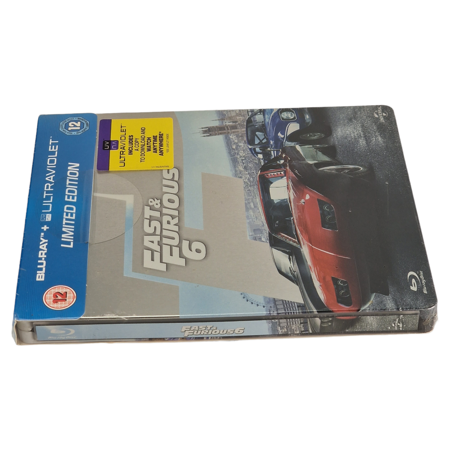 Fast & Furious 6  Blu-ray  SteelBook  édition  Limitée  Zavvi 2013 Région Libre