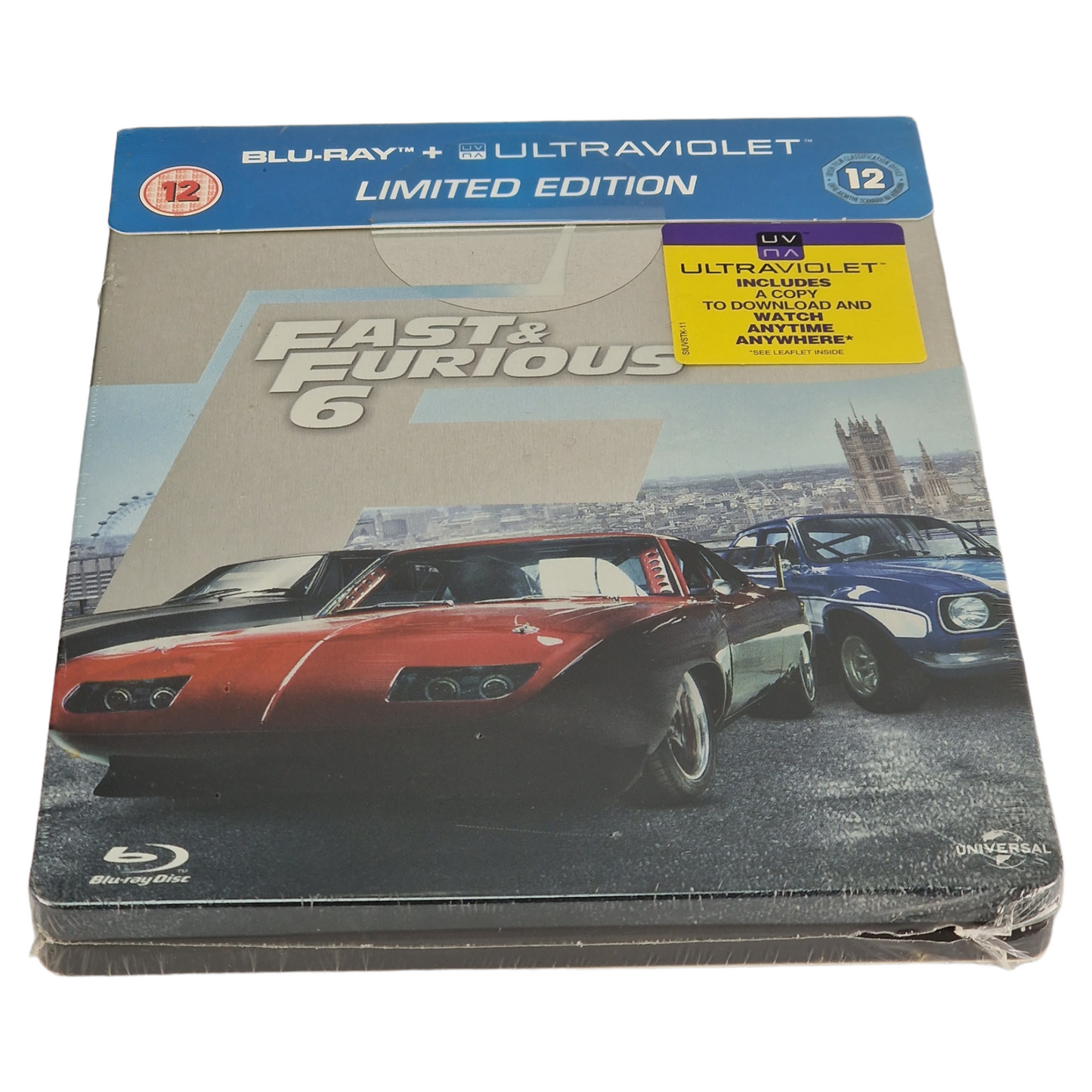 Fast & Furious 6  Blu-ray  SteelBook  édition  Limitée  Zavvi 2013 Région Libre