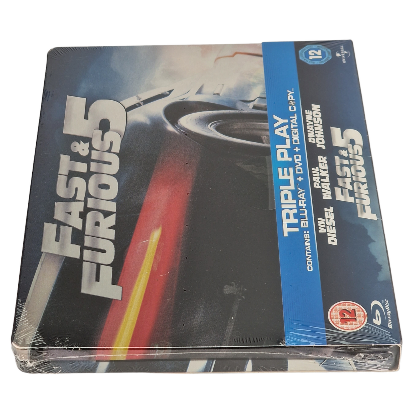 Fast & Furious 5 Blu-ray + DVD SteelBook Zavvi Limitée Triple Play 2011  Libre