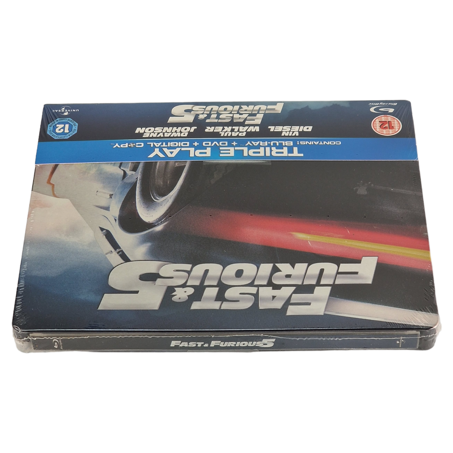 Fast & Furious 5 Blu-ray + DVD SteelBook Zavvi Limitée Triple Play 2011  Libre
