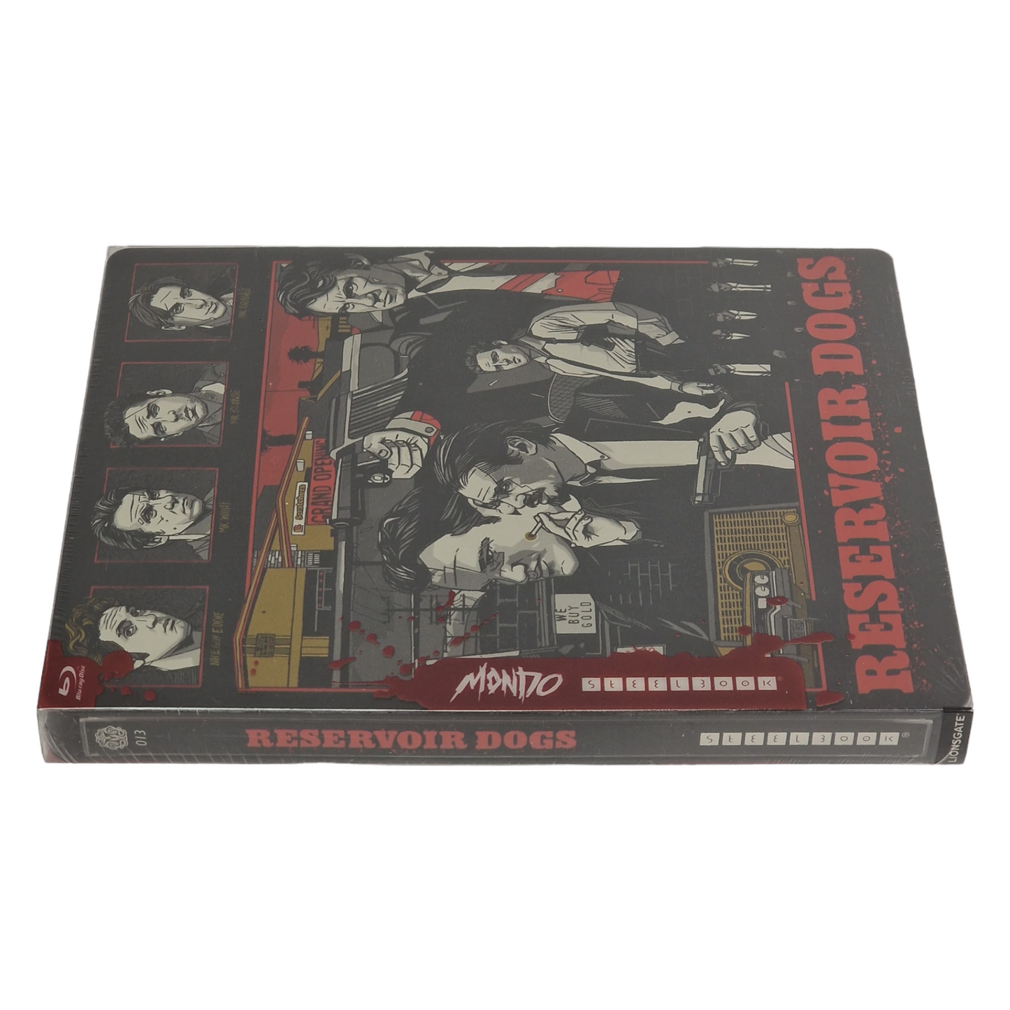 Reservoir Dogs Blu-ray Zavvi SteelBook Mondo X Exclusive Limitée 2016 Edit [-18]