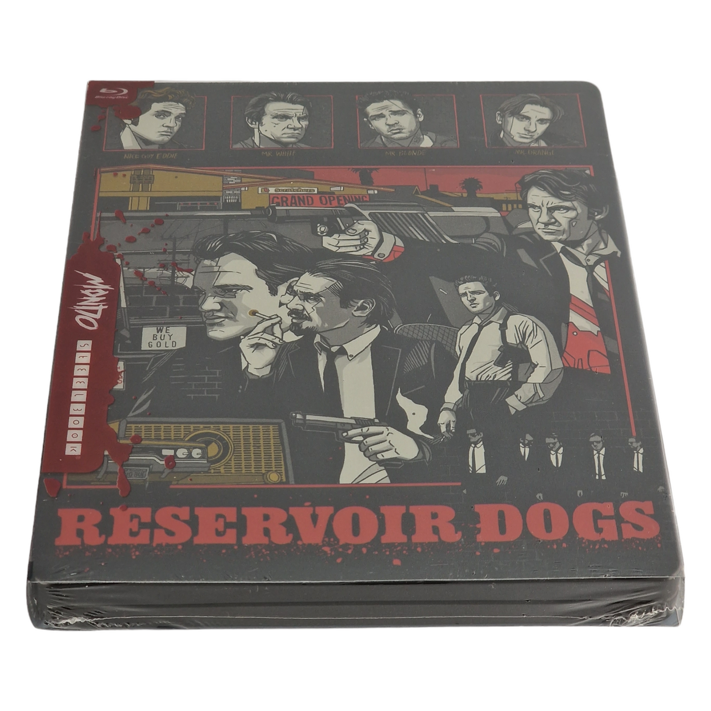 Reservoir Dogs Blu-ray Zavvi SteelBook Mondo X Exclusive Limitée 2016 Edit [-18]