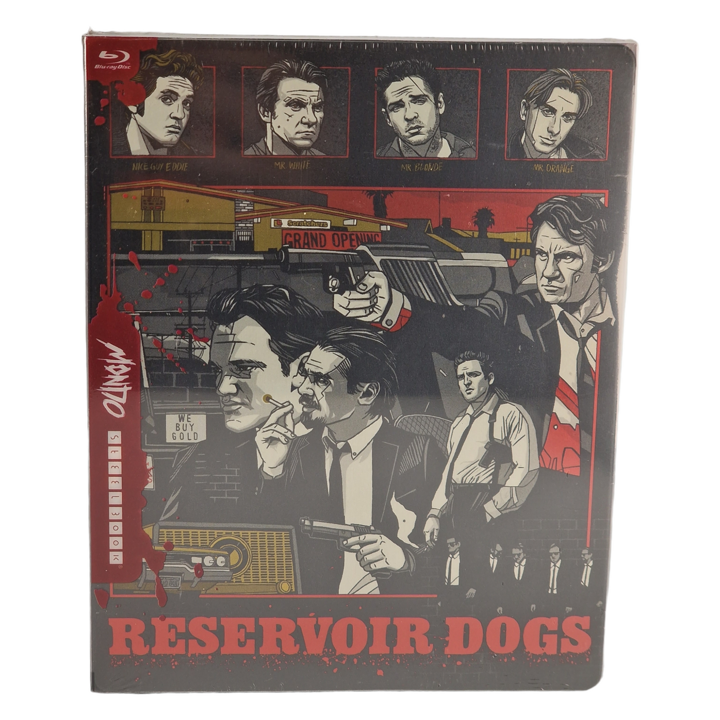 Reservoir Dogs Blu-ray Zavvi SteelBook Mondo X Exclusive Limitée 2016 Edit [-18]