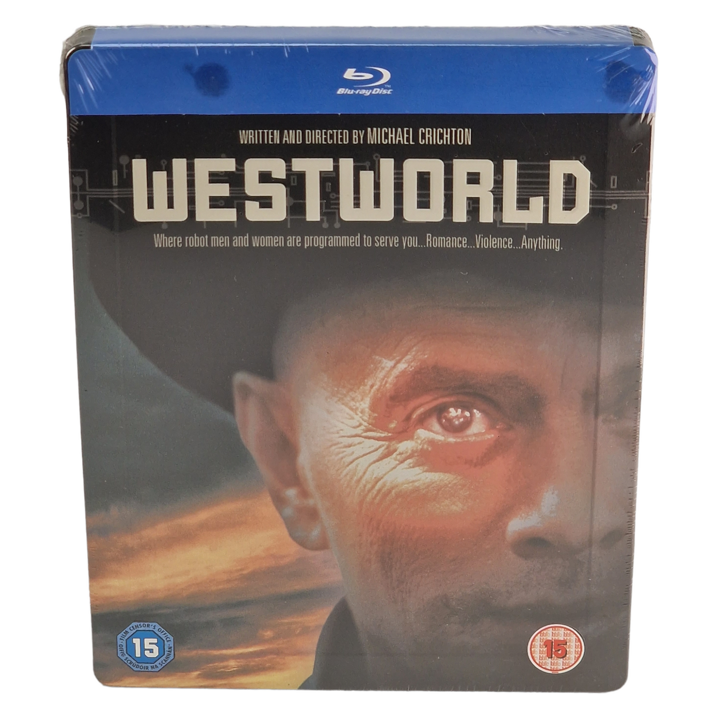 Westworld 1973 Blu-ray Steelbook Yul Brynner, Richard Benjamin 2014 Zone Libre