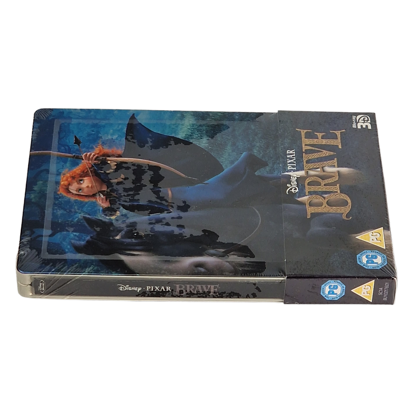 Brave Blu-ray 3D + Blu-ray SteelBook Disney Zavvi Edition limitée 2014 Region B