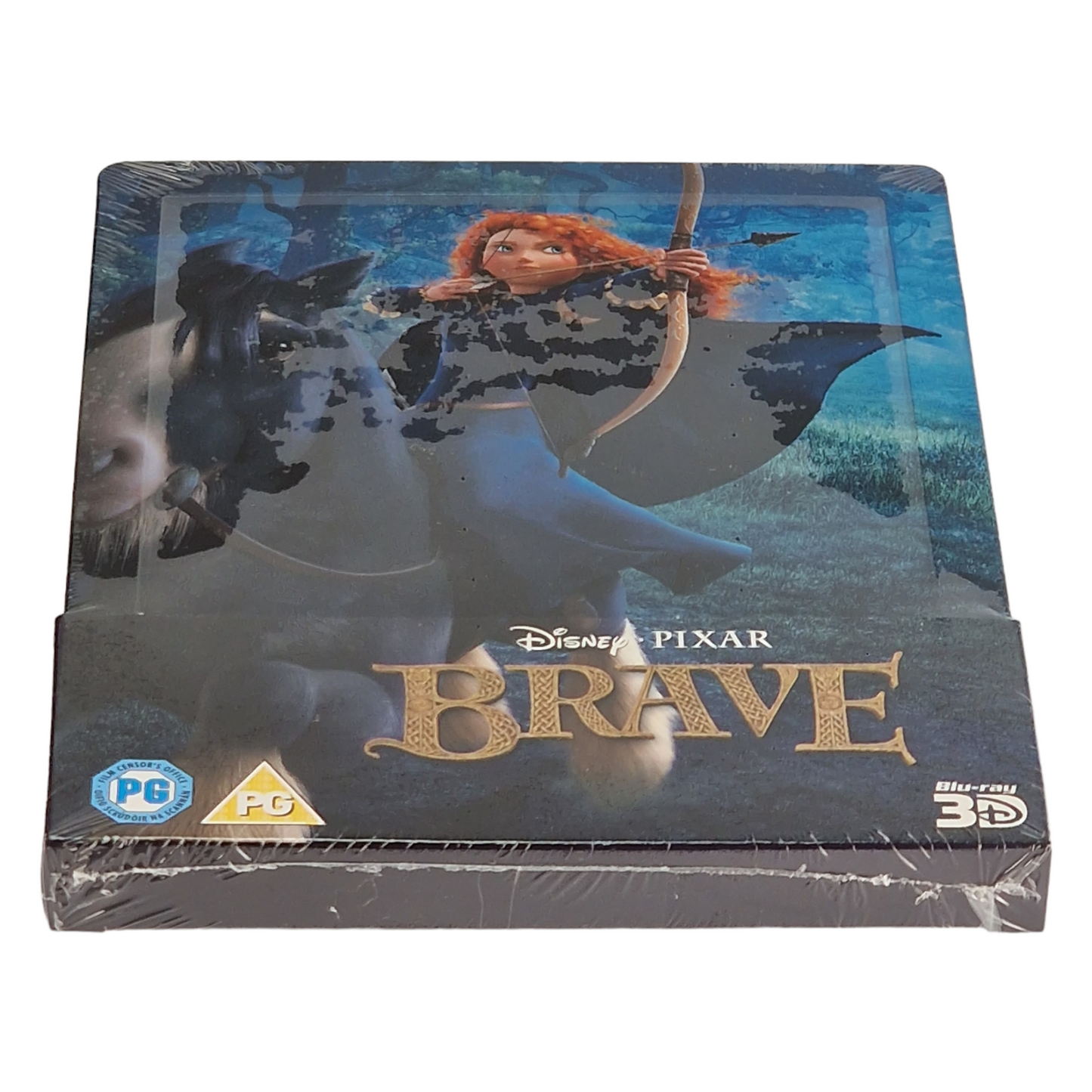 Brave Blu-ray 3D + Blu-ray SteelBook Disney Zavvi Edition limitée 2014 Region B