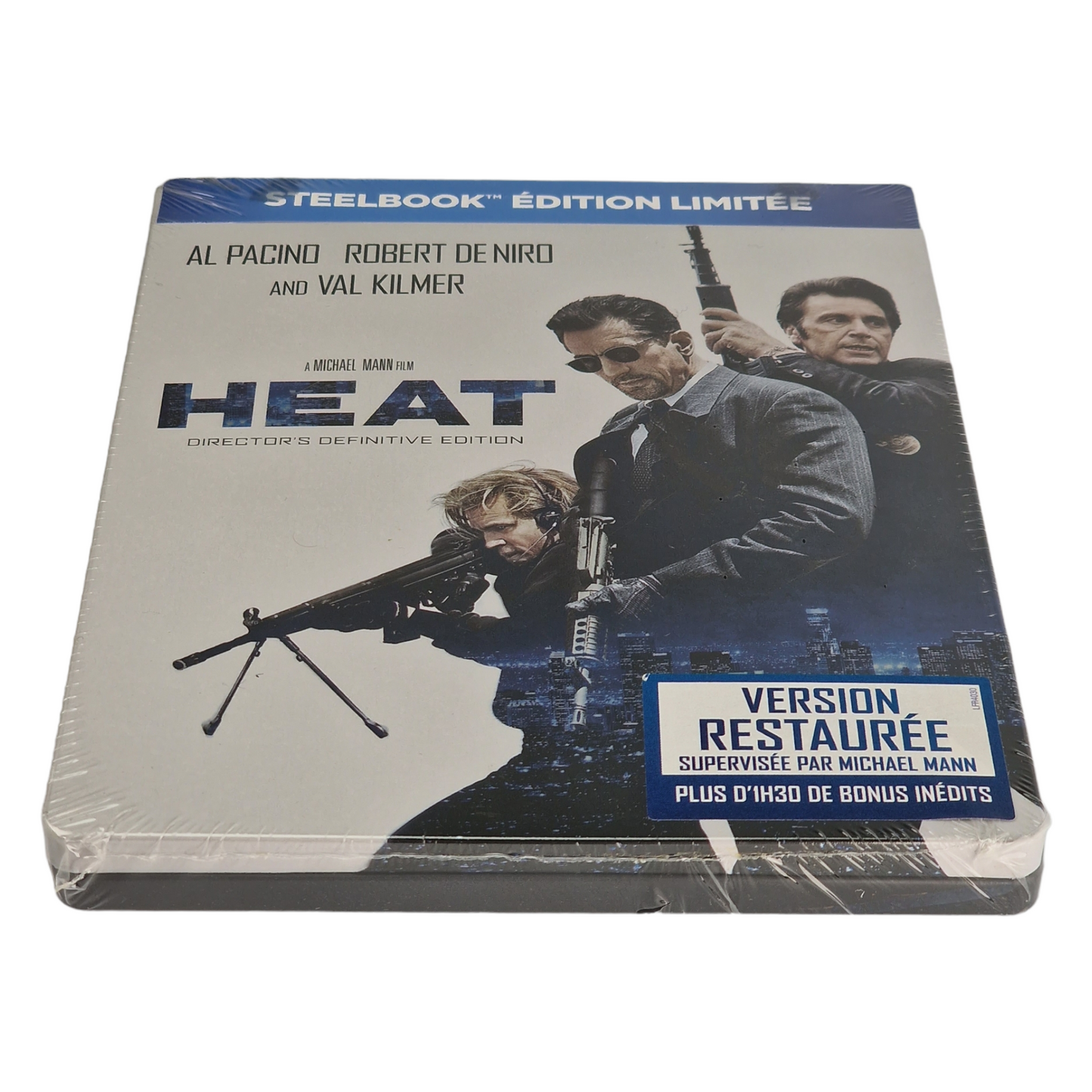 Heat SteelBook Blu-ray Edition 2017 De niro , Al Pacino Collection Fnac Region B