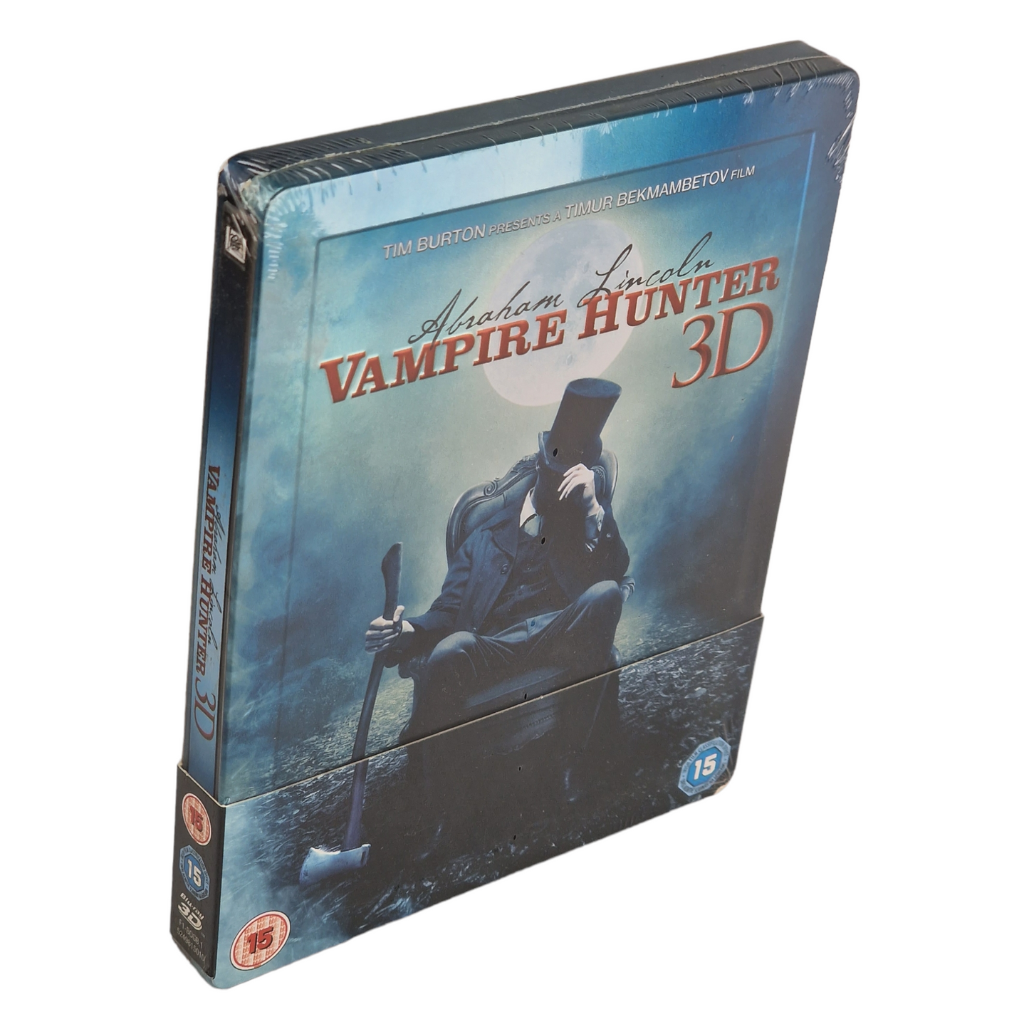 Abraham Lincoln:Chasseur de Vampires Blu-ray 3D+Blu-ray SteelBook Zavvi B