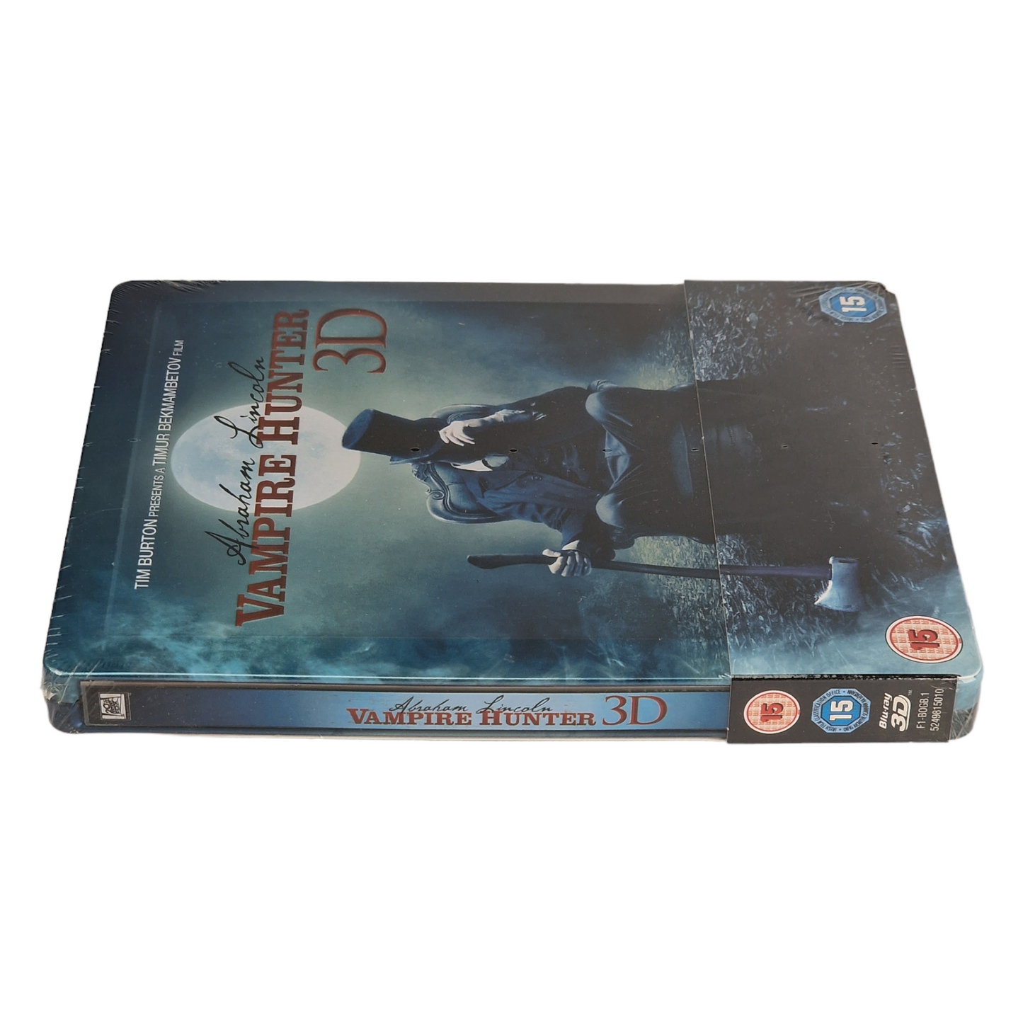 Abraham Lincoln:Chasseur de Vampires Blu-ray 3D+Blu-ray SteelBook Zavvi B