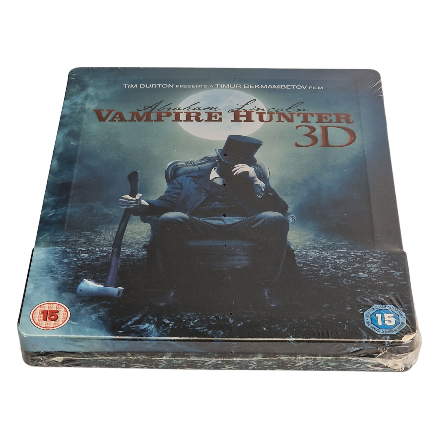 Abraham Lincoln:Chasseur de Vampires Blu-ray 3D+Blu-ray SteelBook Zavvi B