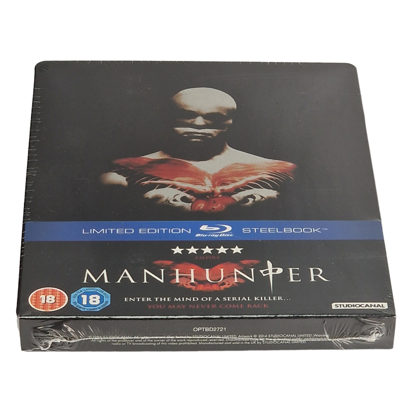Manhunter Blu-ray  SteelBook Zavvi Édition limitée 2000 Ex 2014  Region B [-18]
