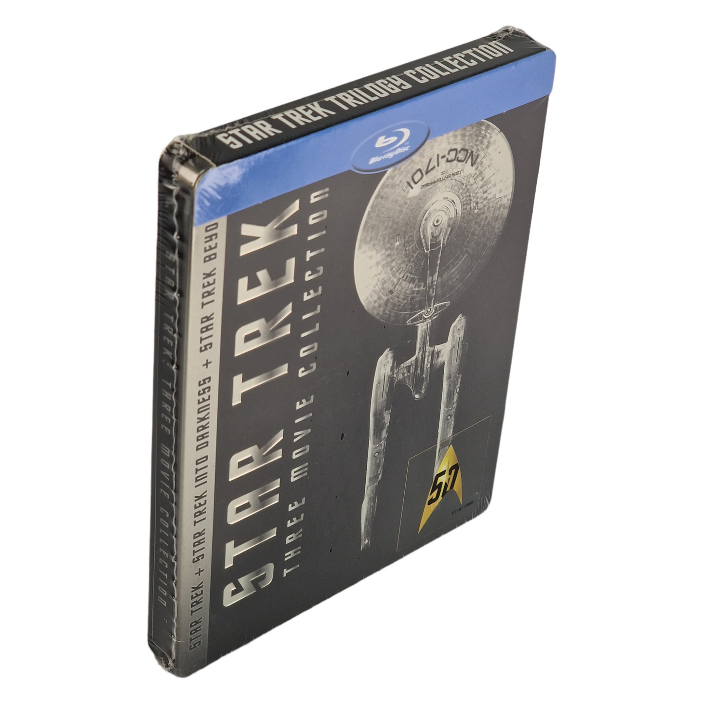 Star Trek Collection 3 Films Blu-ray SteelBook Débossé Ltd Chris Pine 2016 B Zone