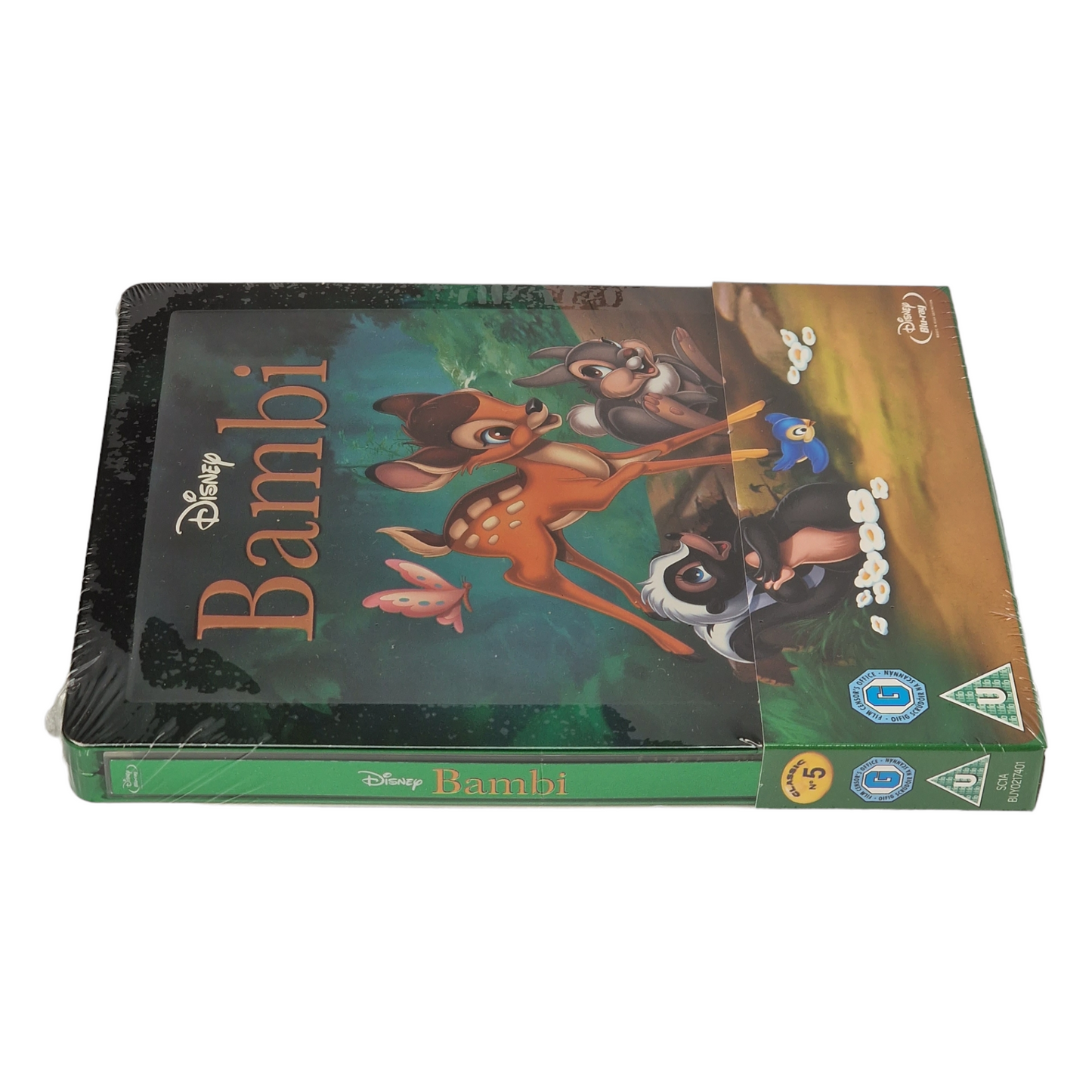Bambi :Blu-ray SteelBook Zavvi Disney Collection 2014 édition limitée Zone Libre