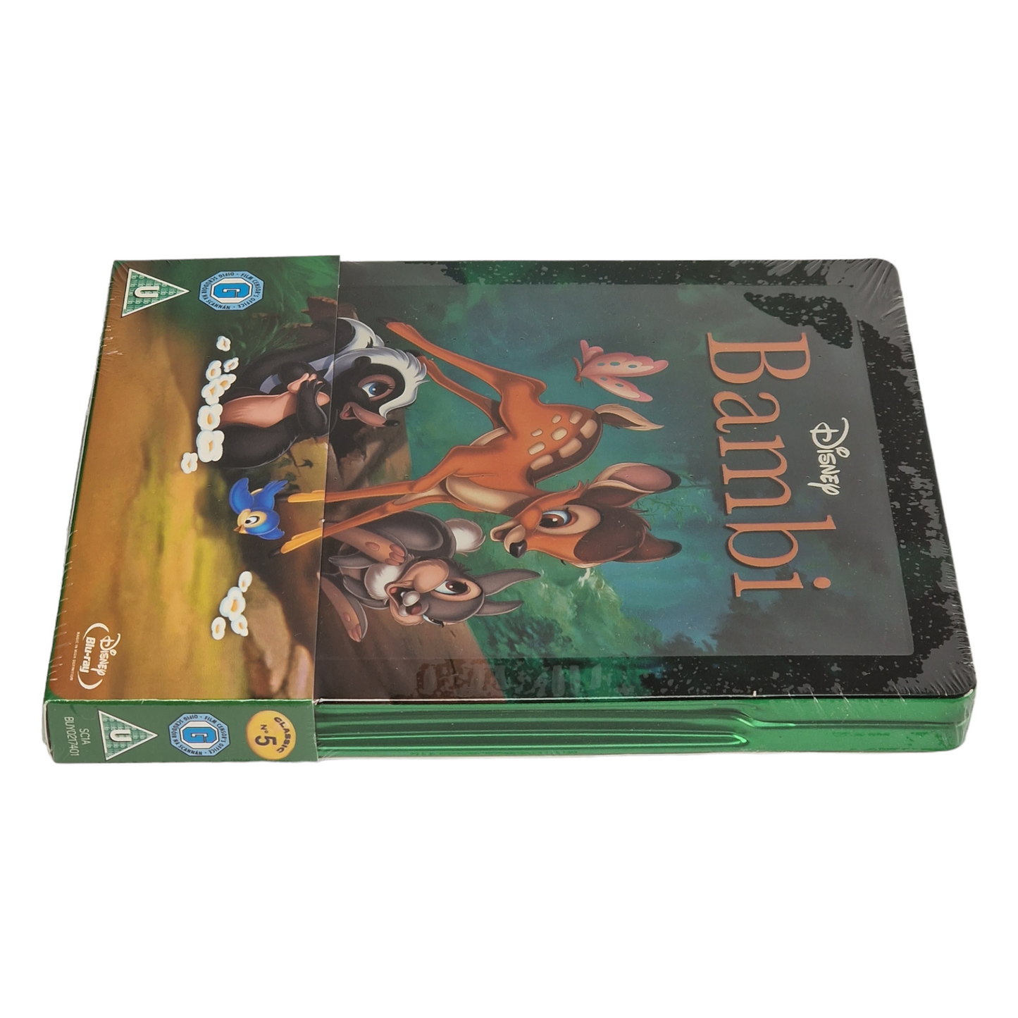 Bambi :Blu-ray SteelBook Zavvi Disney Collection 2014 édition limitée Zone Libre