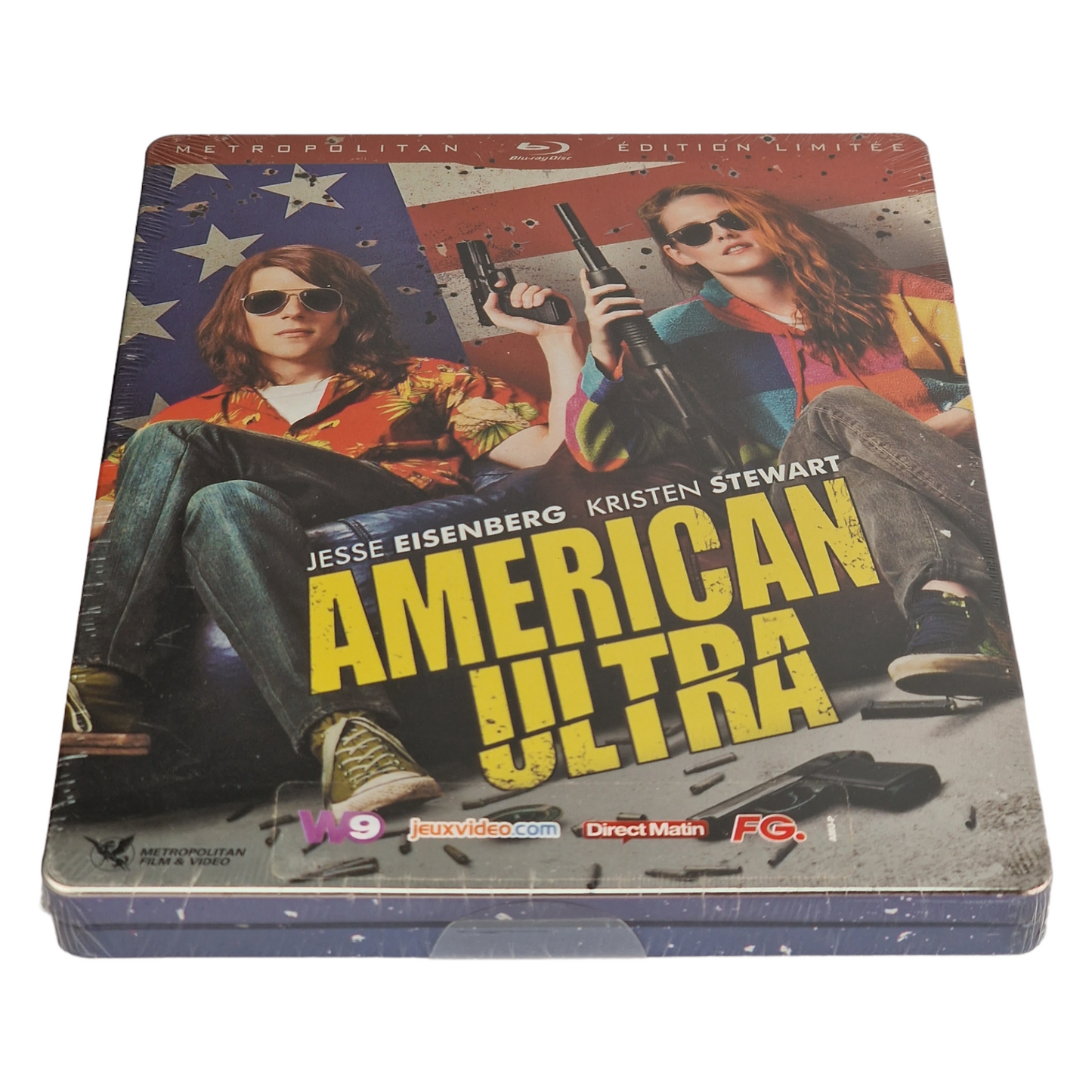 American Ultra  Kristen Stewart Blu-ray SteelBook Collection Fnac 2015 Region B