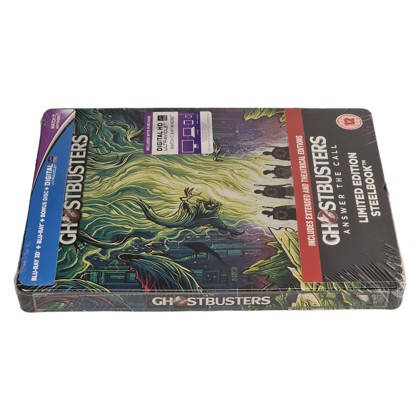 Ghostbusters : Blu-ray 3D + Blu-ray  Steelbook 2016 Zavvi Limitée 2 Cuts Libre
