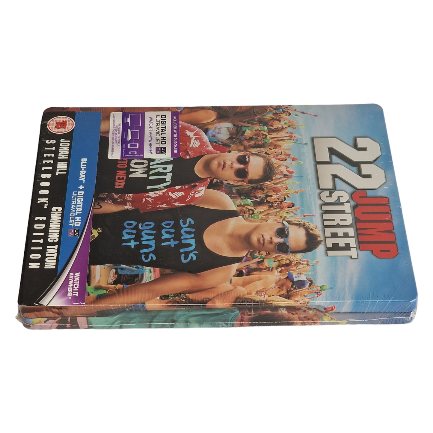 22 Jump Street Blu-ray SteelBook Zavvi édit 4000 Ex Jonah Hil 2014 Zone Libre