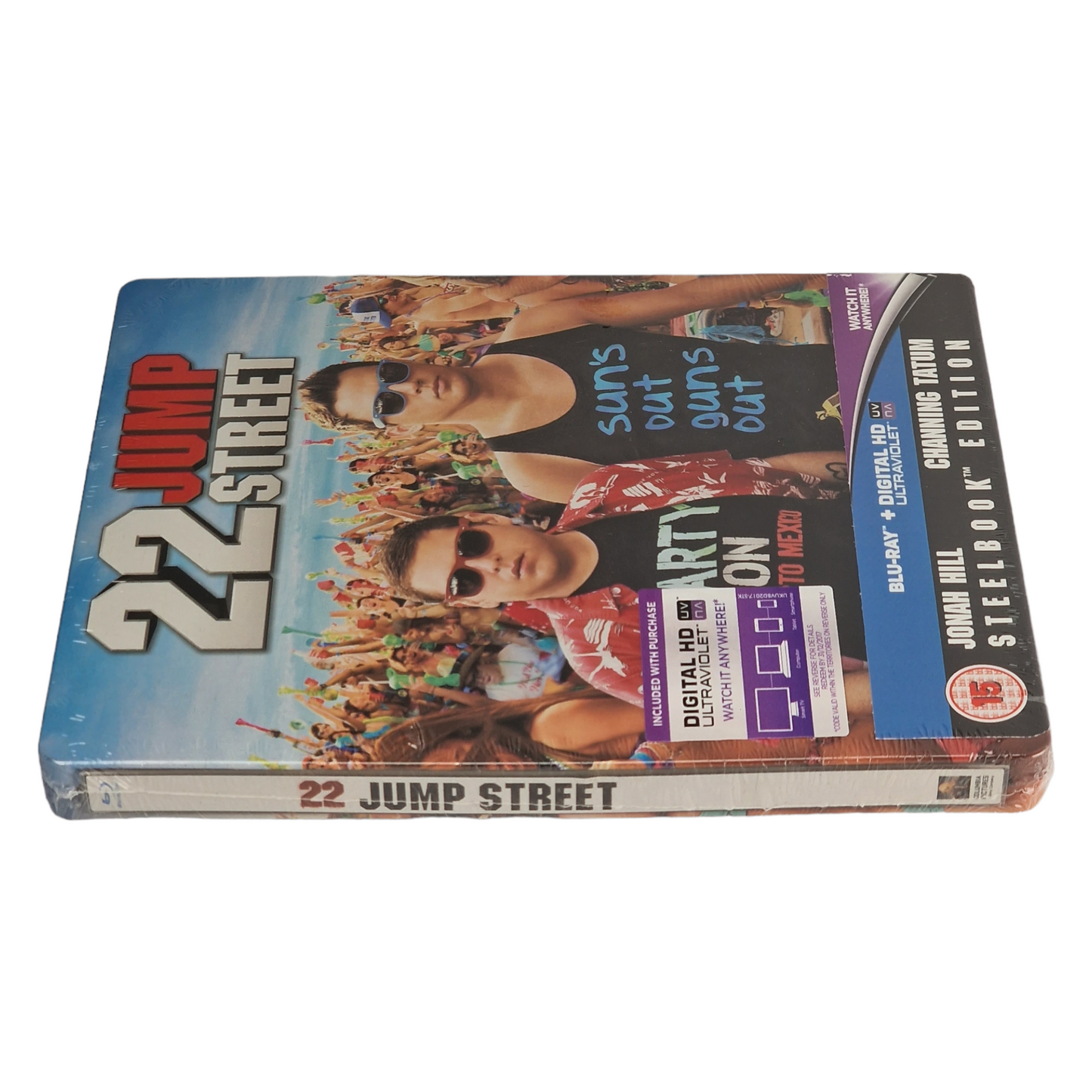 22 Jump Street Blu-ray SteelBook Zavvi édit 4000 Ex Jonah Hil 2014 Zone Libre