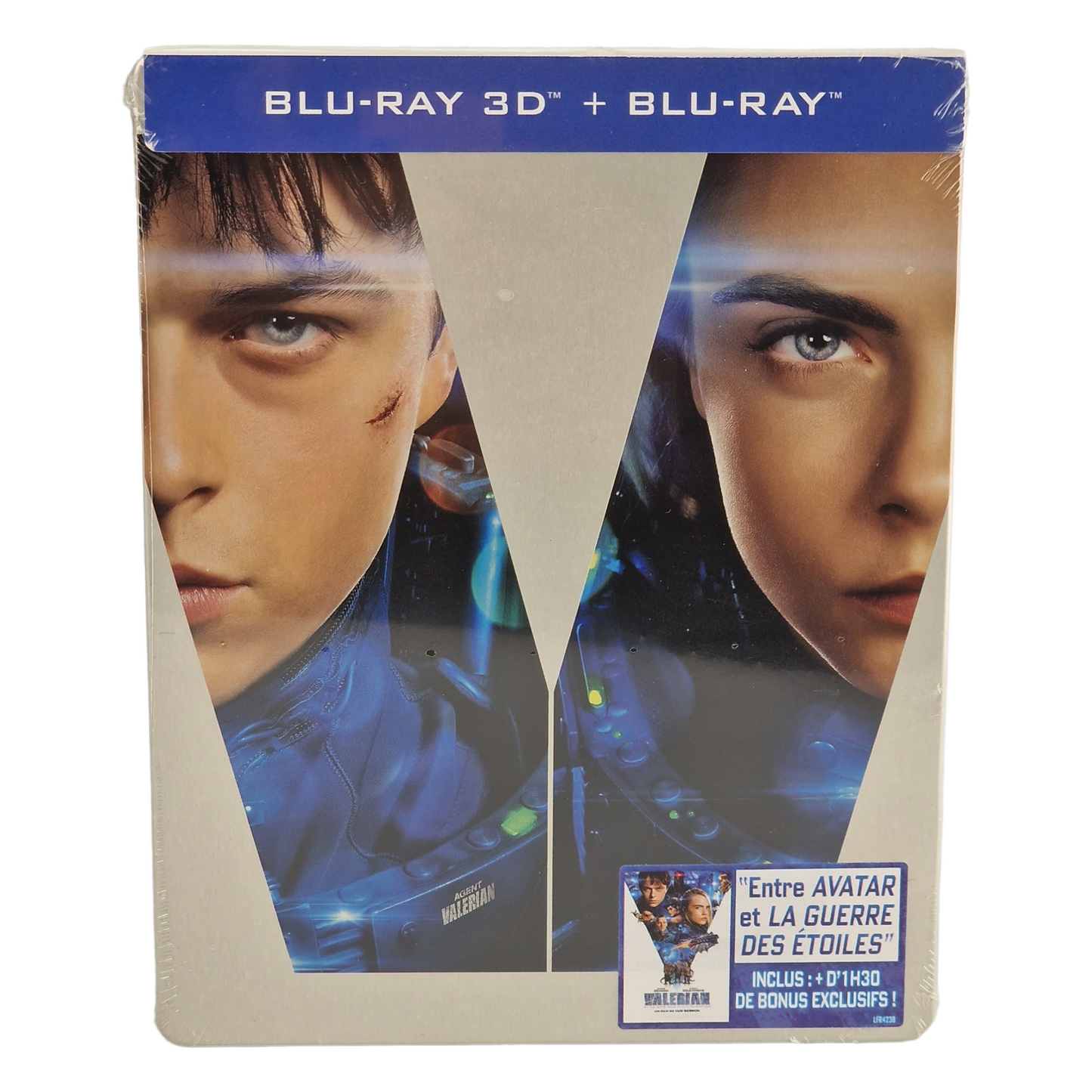 Valérian et la Cité des Mille Planètes SteelBook Blu-ray 3D + 2D + Bonus Zone B