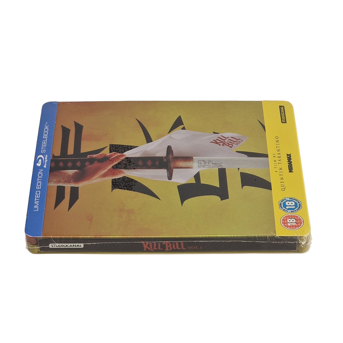 Kill Bill Vol. 1  Quentin Tarantino Blu-ray SteelBook Zavvi 2014 Zone B [-18]