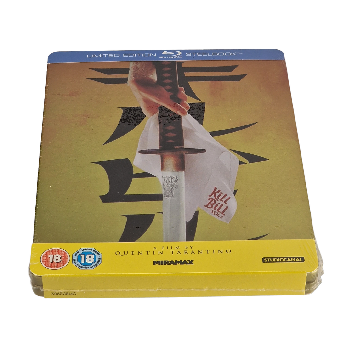 Kill Bill Vol. 1  Quentin Tarantino Blu-ray SteelBook Zavvi 2014 Zone B [-18]
