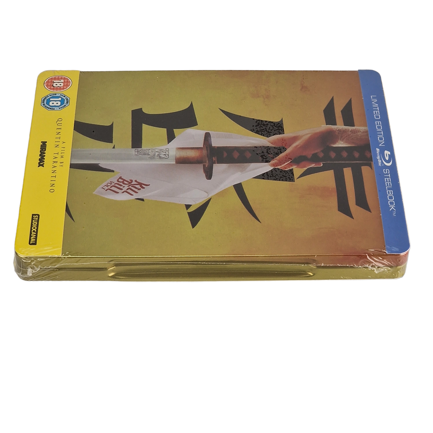 Kill Bill Vol. 1  Quentin Tarantino Blu-ray SteelBook Zavvi 2014 Zone B [-18]
