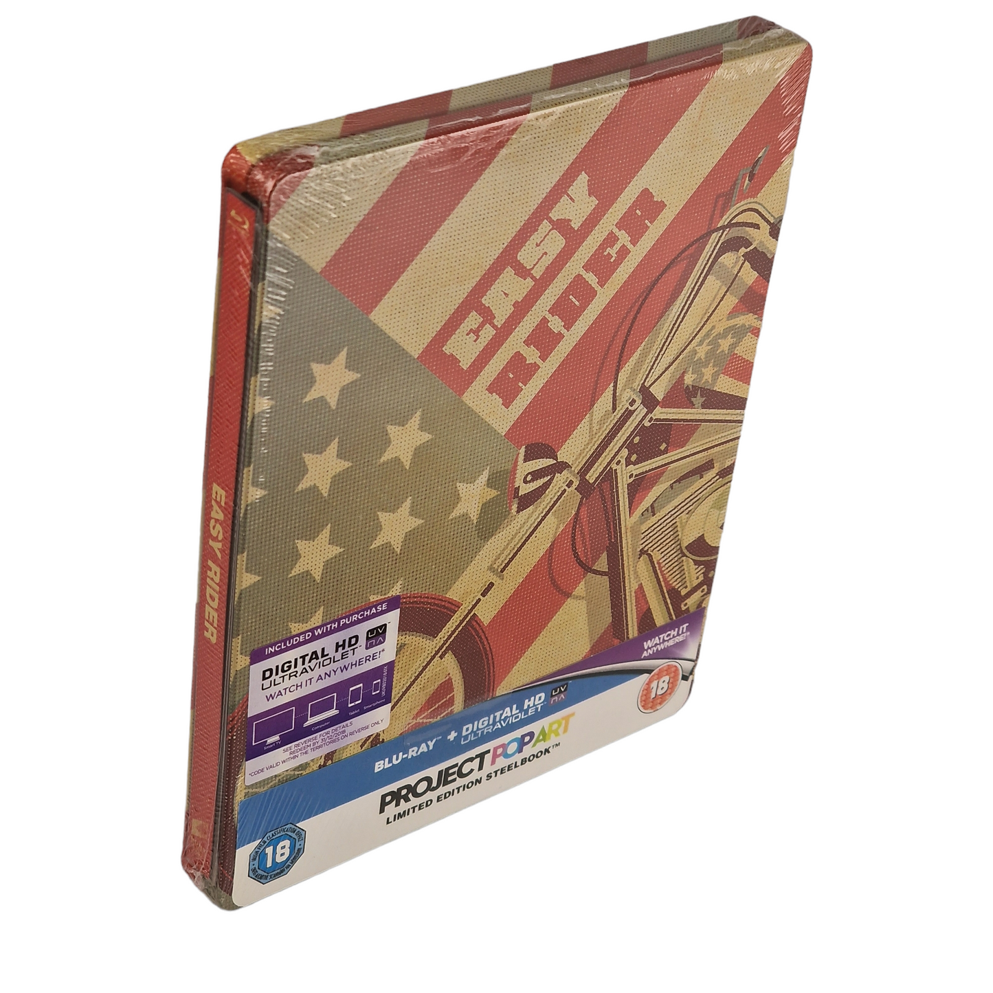 Easy Rider 1969 Blu-ray SteelBook Zavvi Dennis Hopper 2000 Ex 2015 Libre[-18]