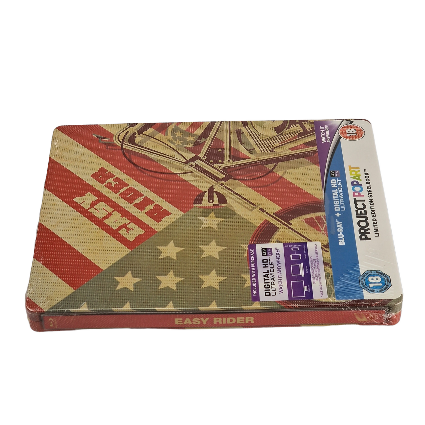 Easy Rider 1969 Blu-ray SteelBook Zavvi Dennis Hopper 2000 Ex 2015 Libre[-18]