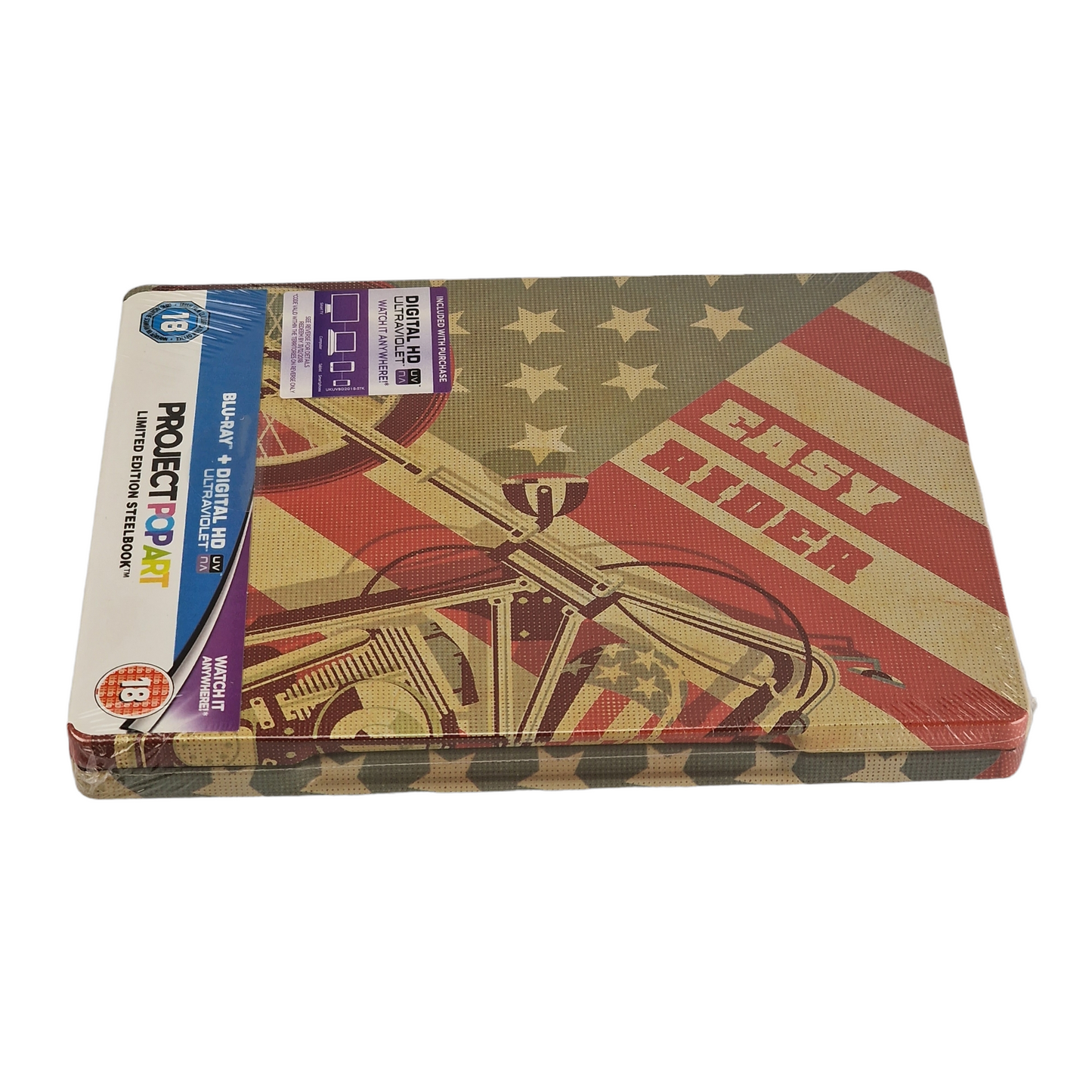 Easy Rider 1969 Blu-ray SteelBook Zavvi Dennis Hopper 2000 Ex 2015 Libre[-18]