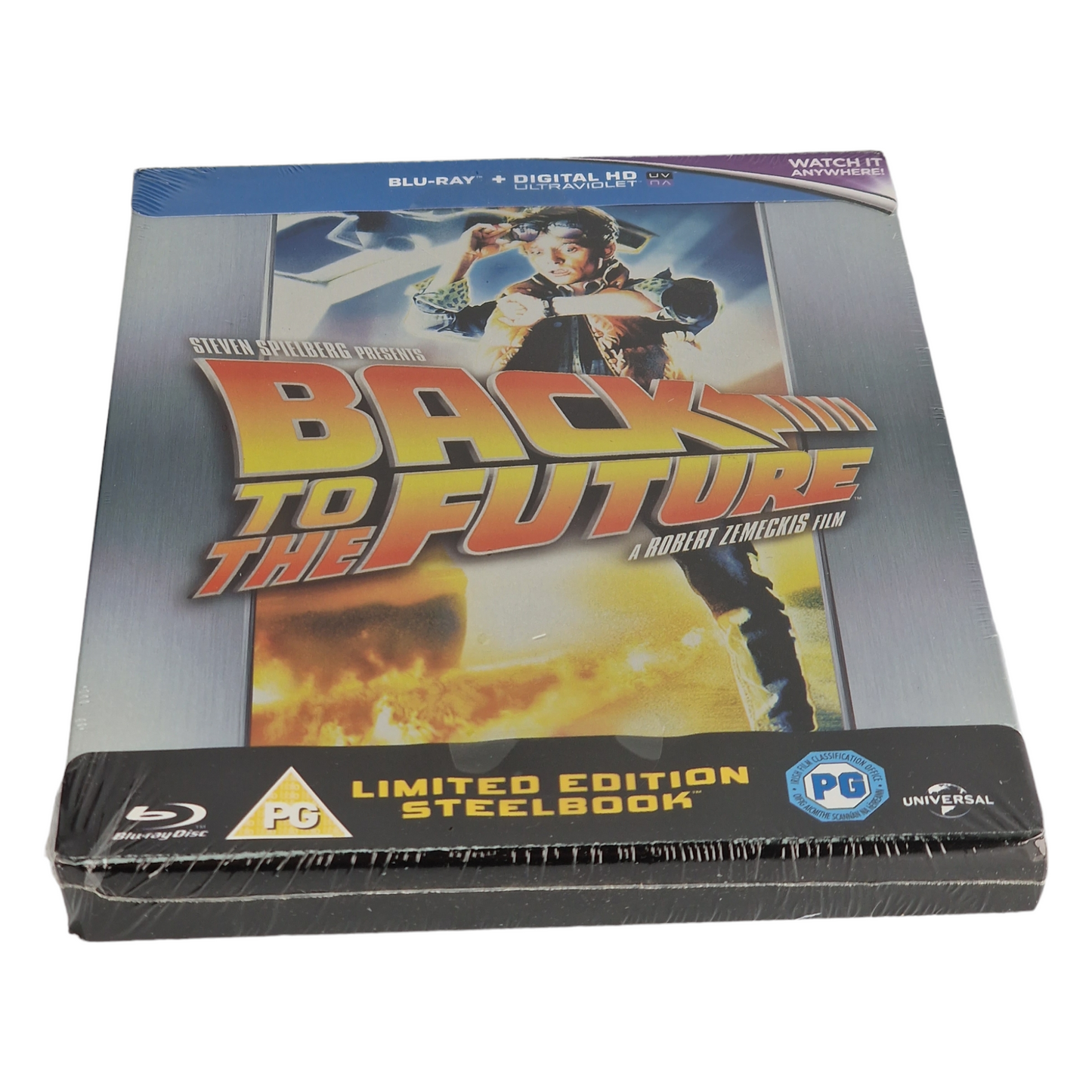 Retour vers le futur Blu-ray SteelBook Zavvi limitée 3000 ex 2015 Region Libre