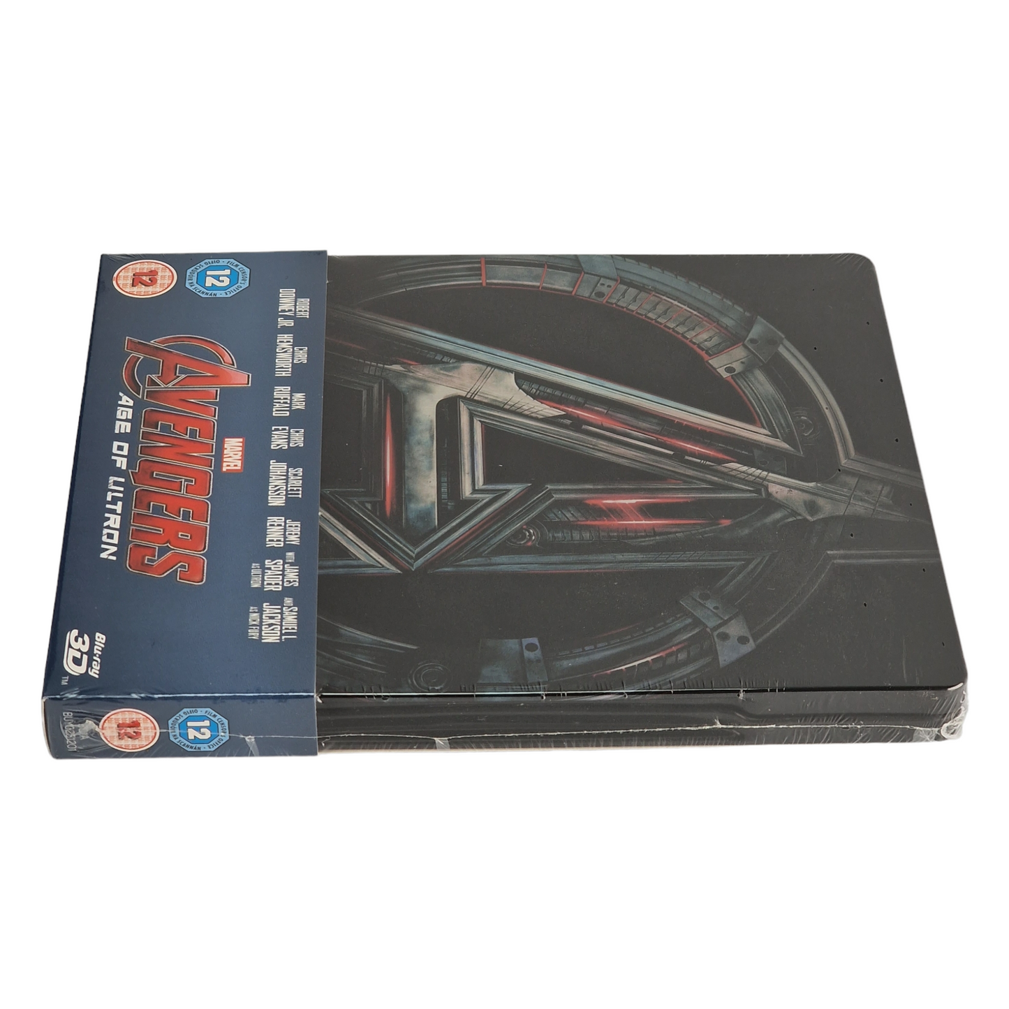 Avengers:Age of Ultron Blu-ray 3D + 2D Steelbook Zavvi Limitée 2015 Région Libre