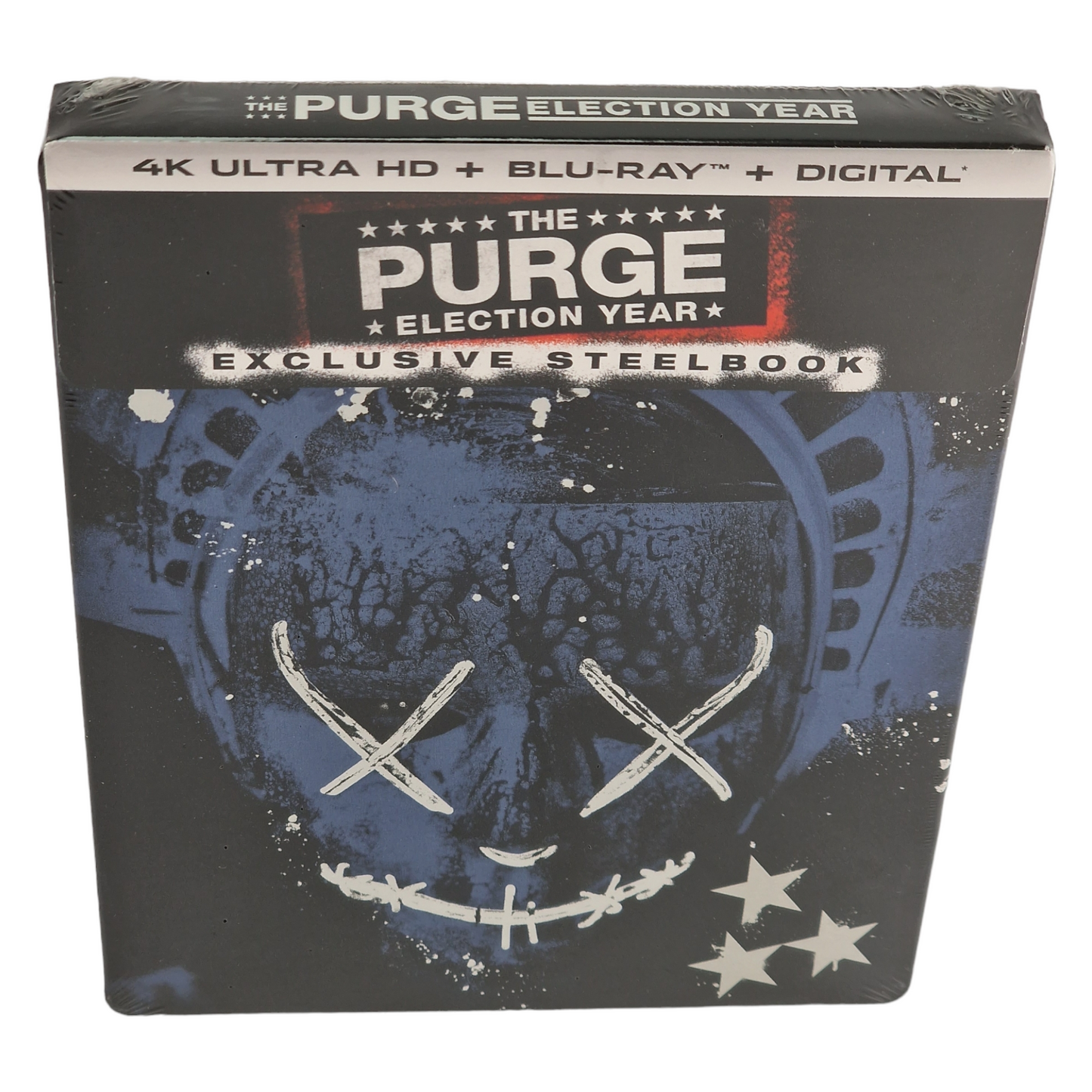 American Nightmare 3 Élections [La Purge] 4K Ultra HD + Blu-ray Steelbook Zone A
