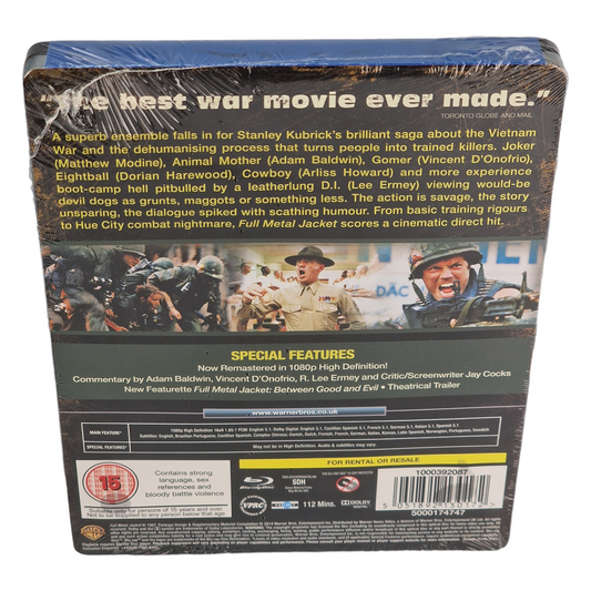 Full Metal Jacket (1987) - SteelBook Blu-ray - Zone B - vue 3