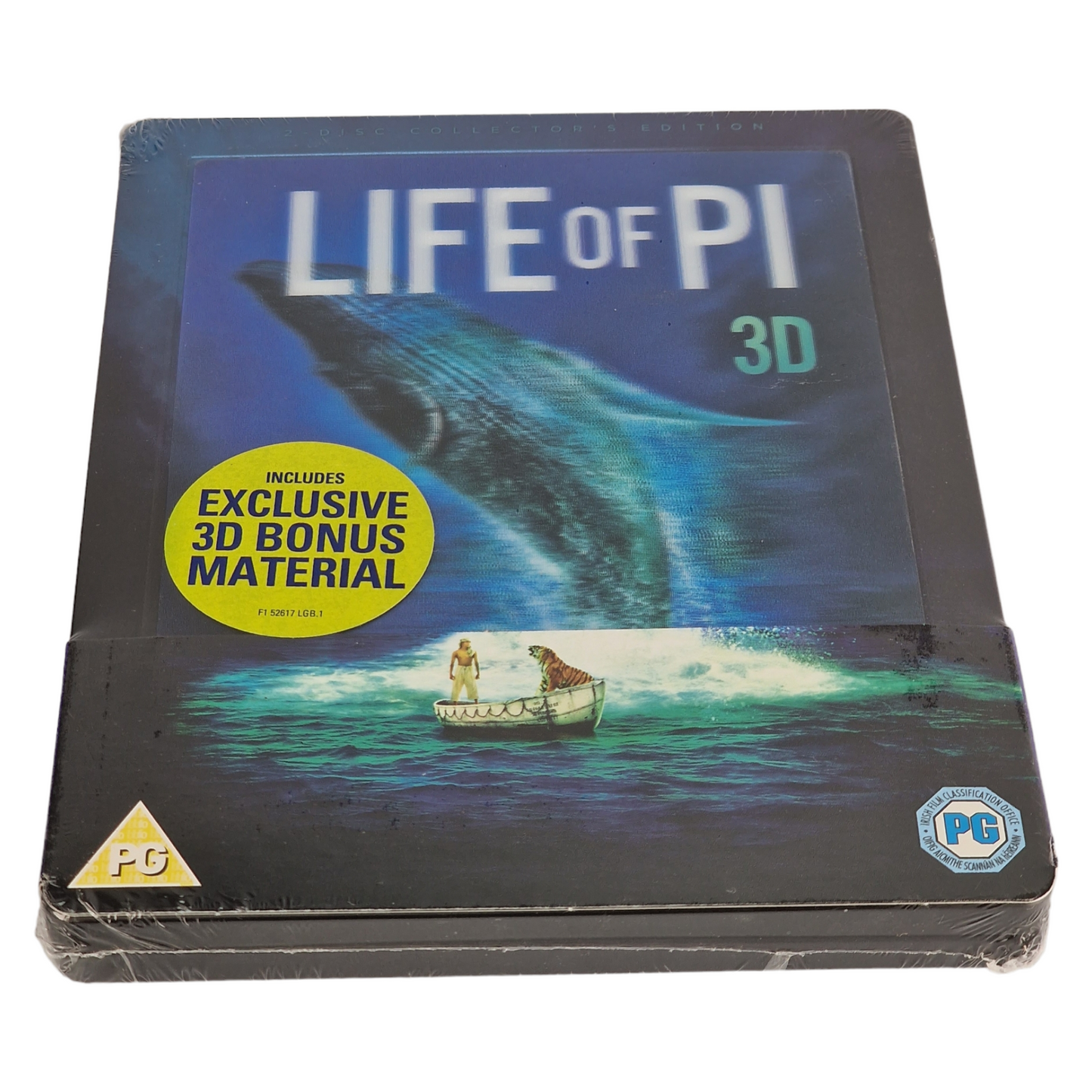L'Odyssée de Pi Blu-ray 3D + 2 D SteelBook Zavvi Lenticulaire 2013 Region Libre
