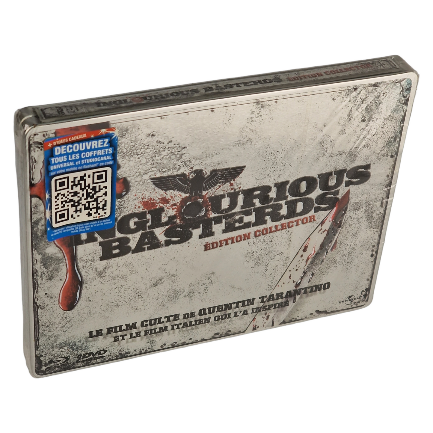 Inglourious Basterds 2  Films 1978 + 2009 Blu-ray + DVD SteelBook R Libre [-18]