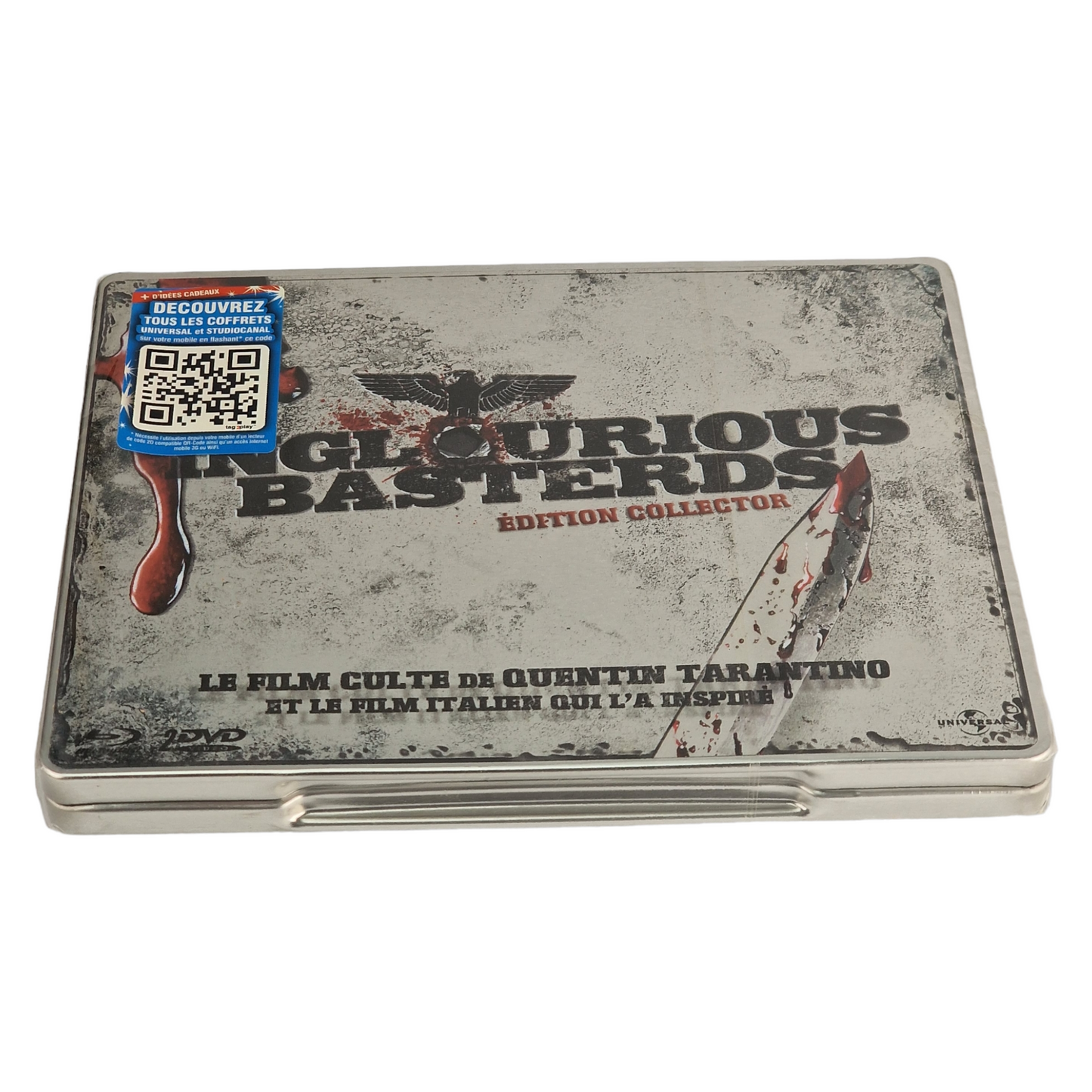 Inglourious Basterds 2  Films 1978 + 2009 Blu-ray + DVD SteelBook R Libre [-18]