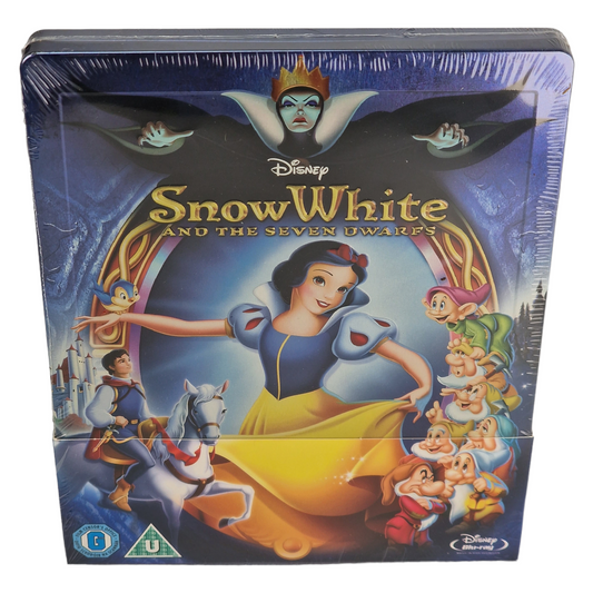 Blanche-Neige et les sept nains Blu-ray SteelBook Débossé Disney Zavvi limit Libre