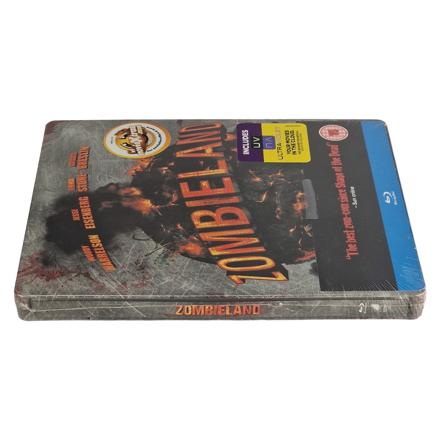 Zombieland : SteelBook Blu-ray Jesse Eisenberg Emma Stone Limitée 2015 Libre