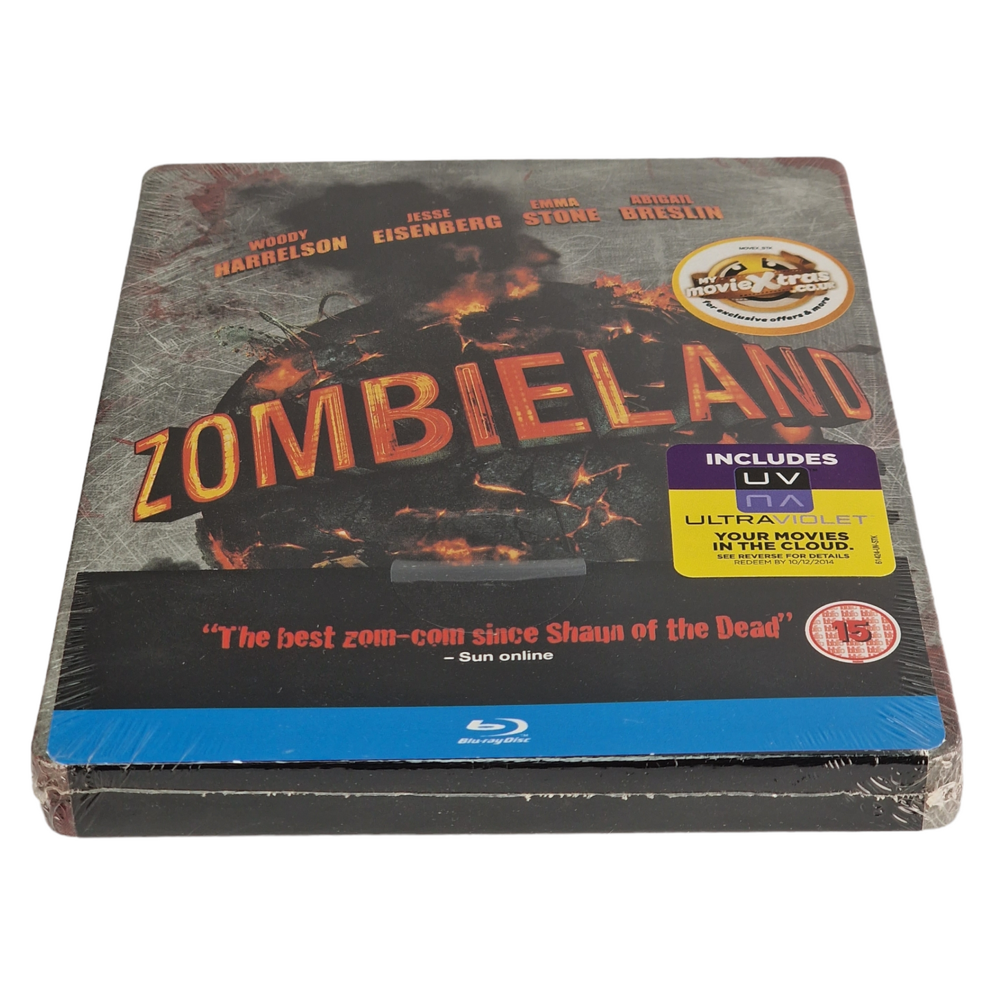 Zombieland : SteelBook Blu-ray Jesse Eisenberg Emma Stone Limitée 2015 Libre