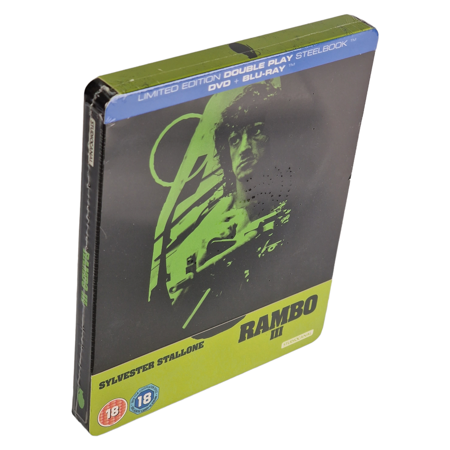 Rambo III SteelBook Blu-ray +DVD Zavvi édition Limitée 2013 Zone Libre[-18]