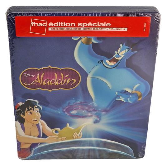 Aladdin Steelbook Fnac Exclusive | Limited Edition / Blu-ray + DVD 2017