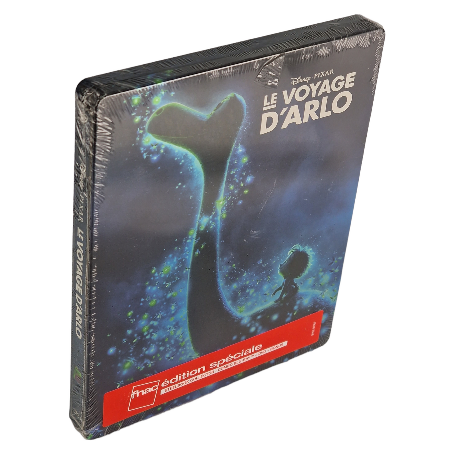 Le Voyage d'Arlo Steelbook Blu Ray +DVD The Good Dinosaur Disney Fnac 2017 B