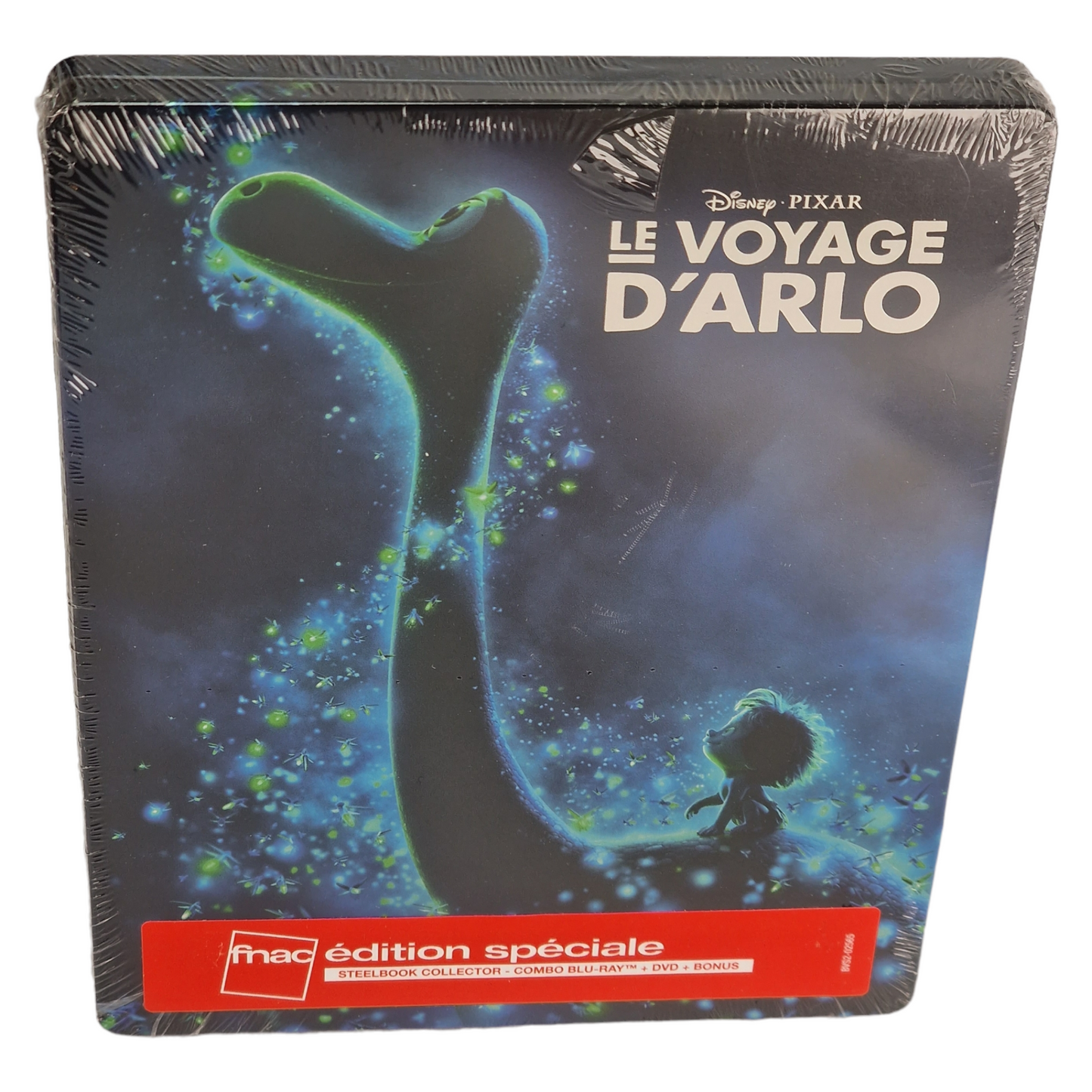 Le Voyage d'Arlo Steelbook Blu Ray +DVD The Good Dinosaur Disney Fnac 2017 B