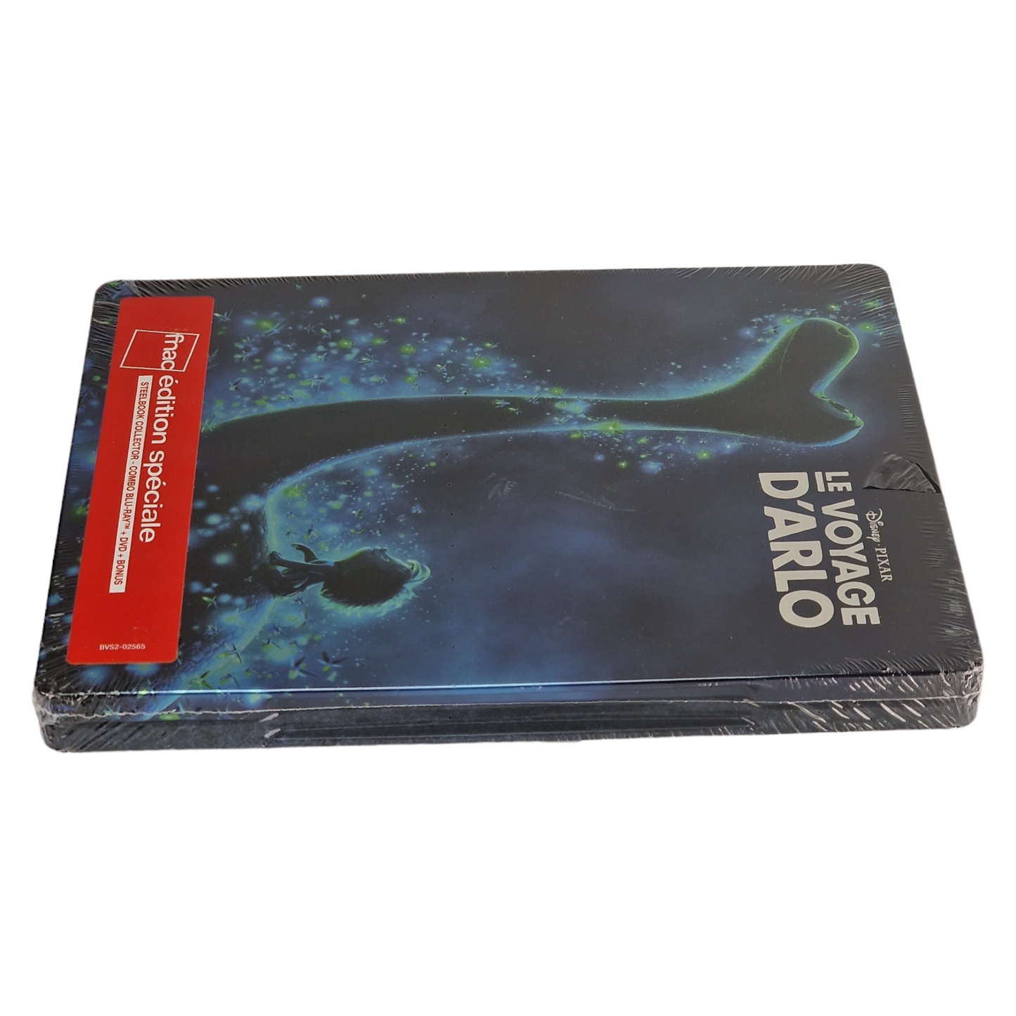 Le Voyage d'Arlo Steelbook Blu Ray +DVD The Good Dinosaur Disney Fnac 2017 B