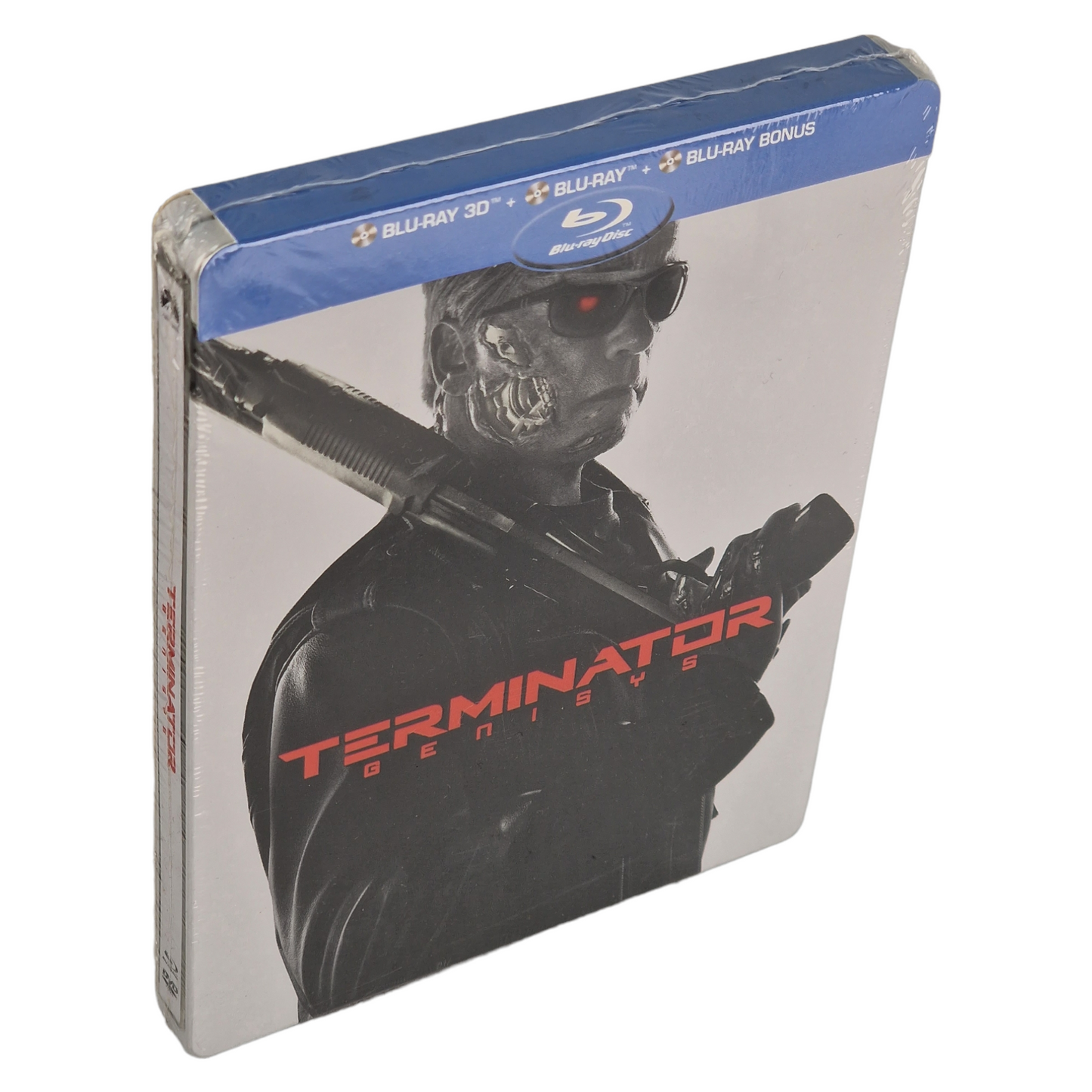 Terminator: Genisys Blu-ray 3D + Blu-ray Steelbook  Edition Limitée  2015 Zone B