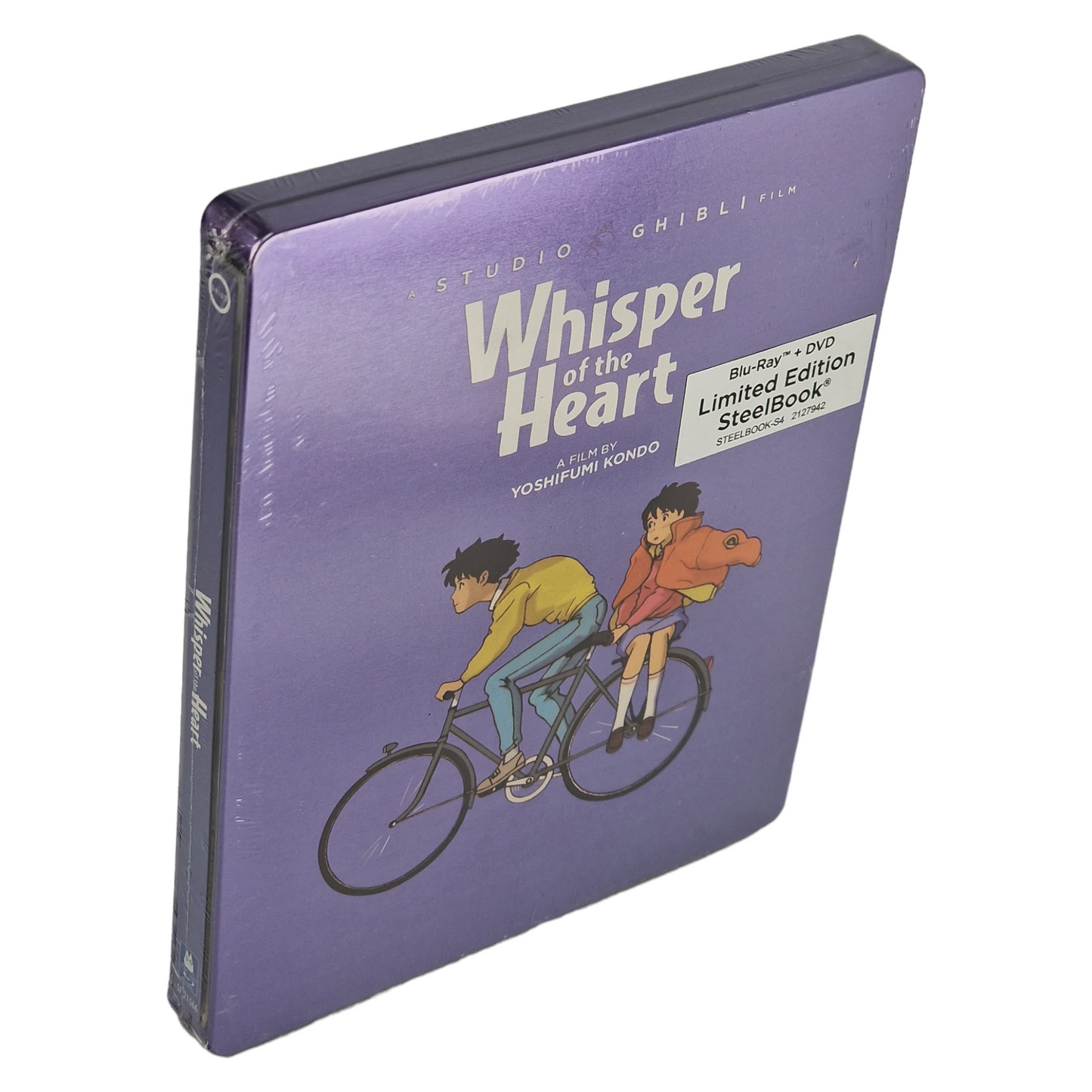 Whisper of the Heart 1995 Blu-ray + DVD SteelBook Mimi wo Sumaseba 2021 Region A