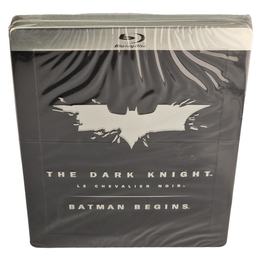 Batman Begins - The Dark Knight 2 Films Blu-ray SteelBook  2011  Region Libre
